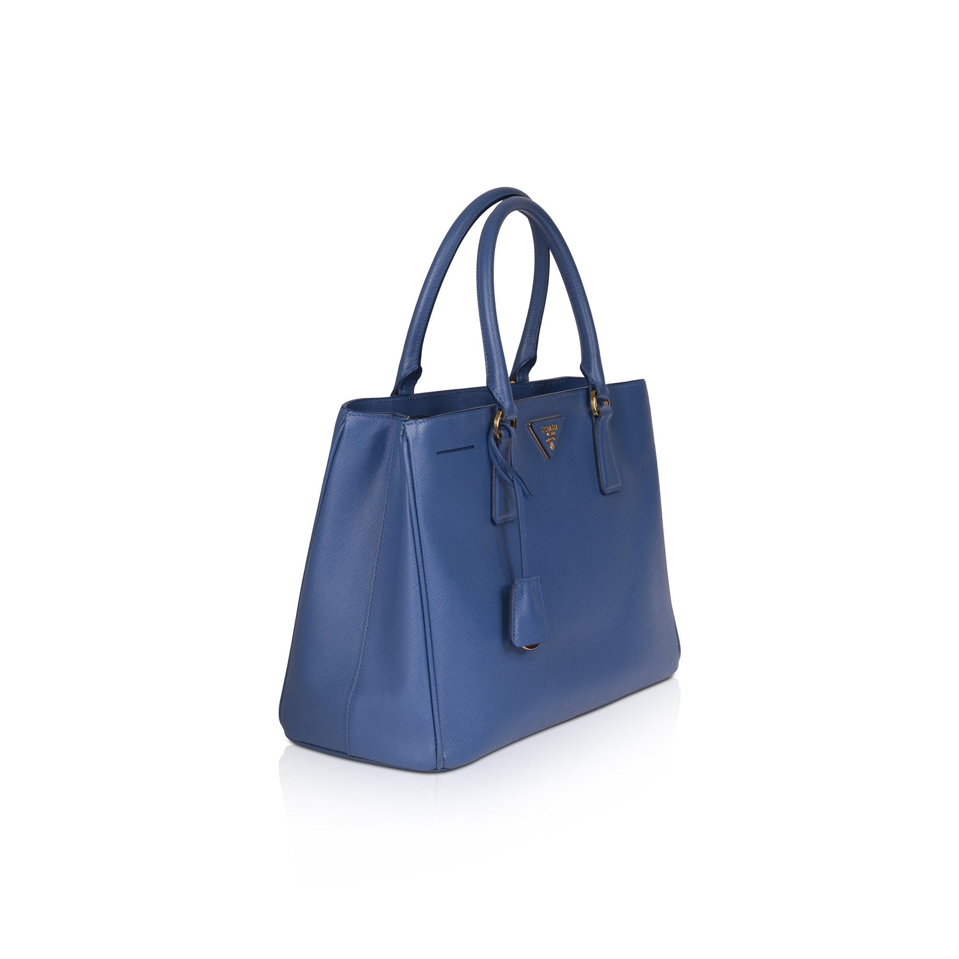 Prada Medium Saffiano Lux Galleria Zip Tote
