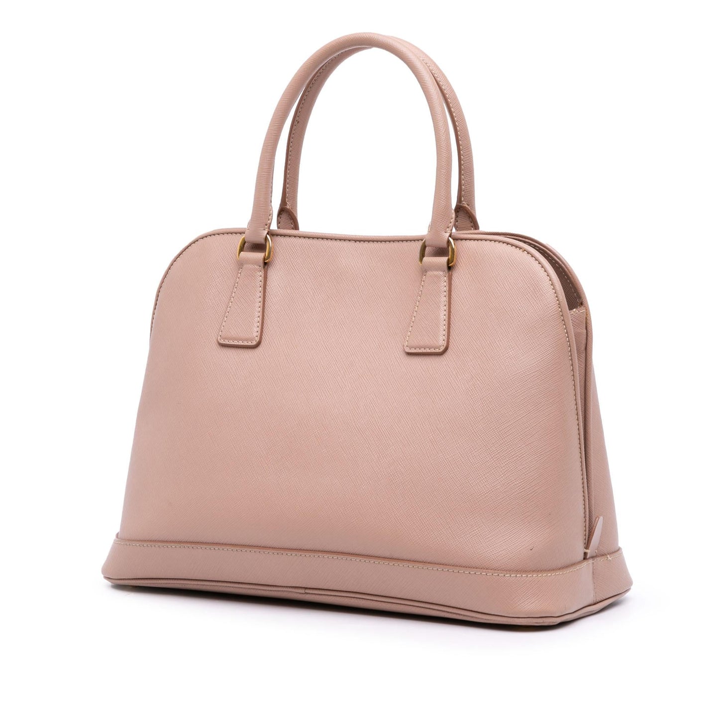 Prada Medium Saffiano Lux Open Promenade Satchel