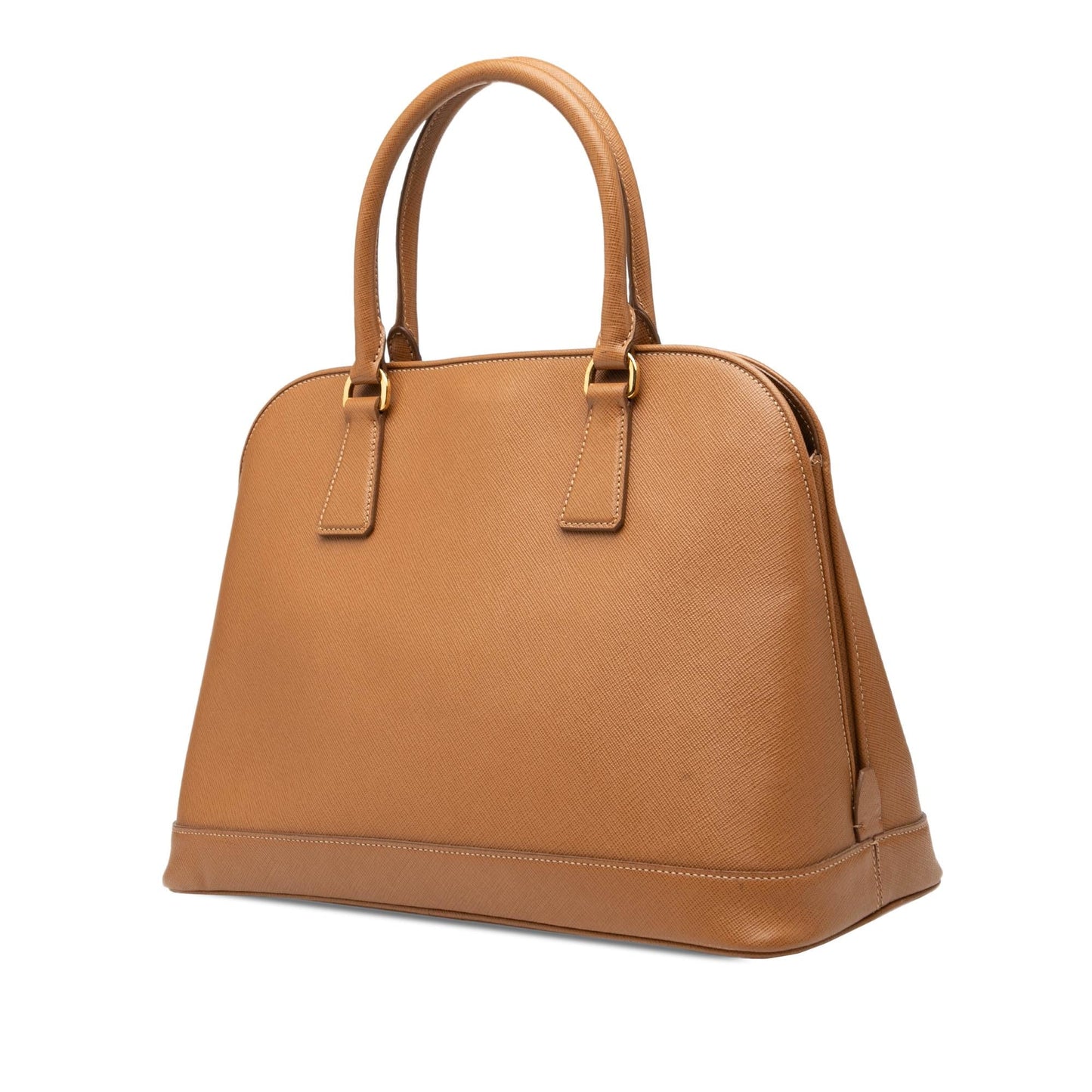 Prada Medium Saffiano Lux Open Promenade Satchel