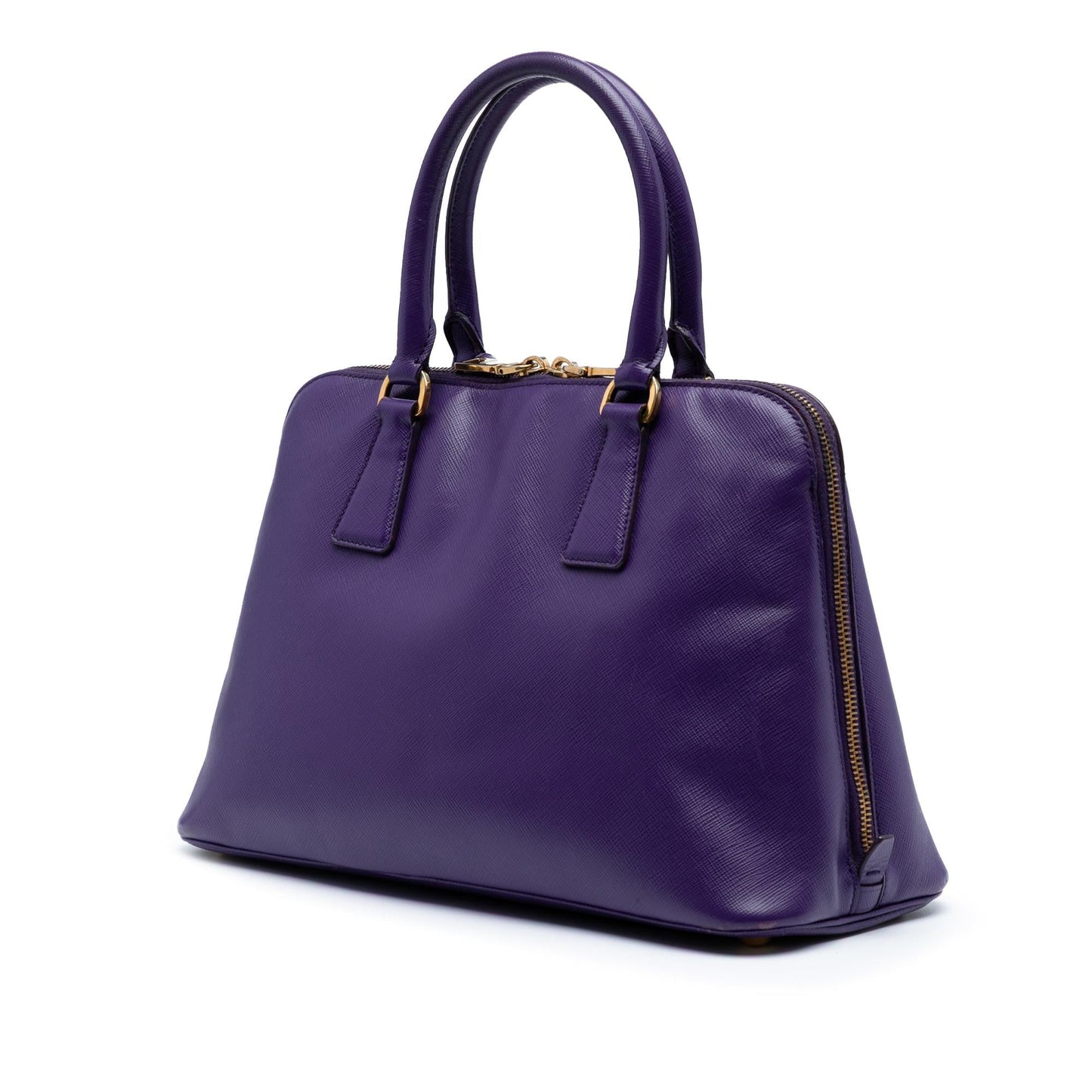 Prada Medium Saffiano Lux Promenade Satchel