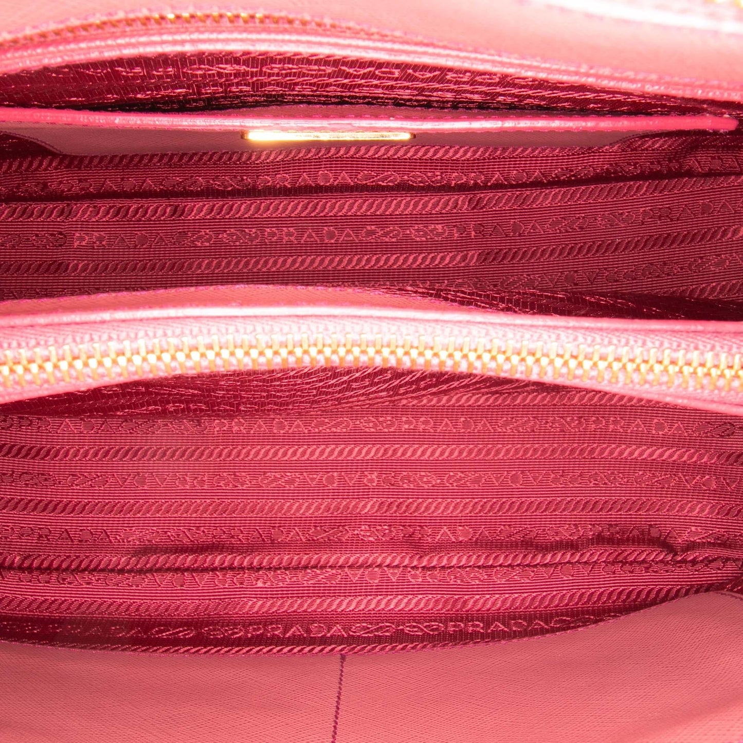 Prada Medium Saffiano Lux Promenade Satchel