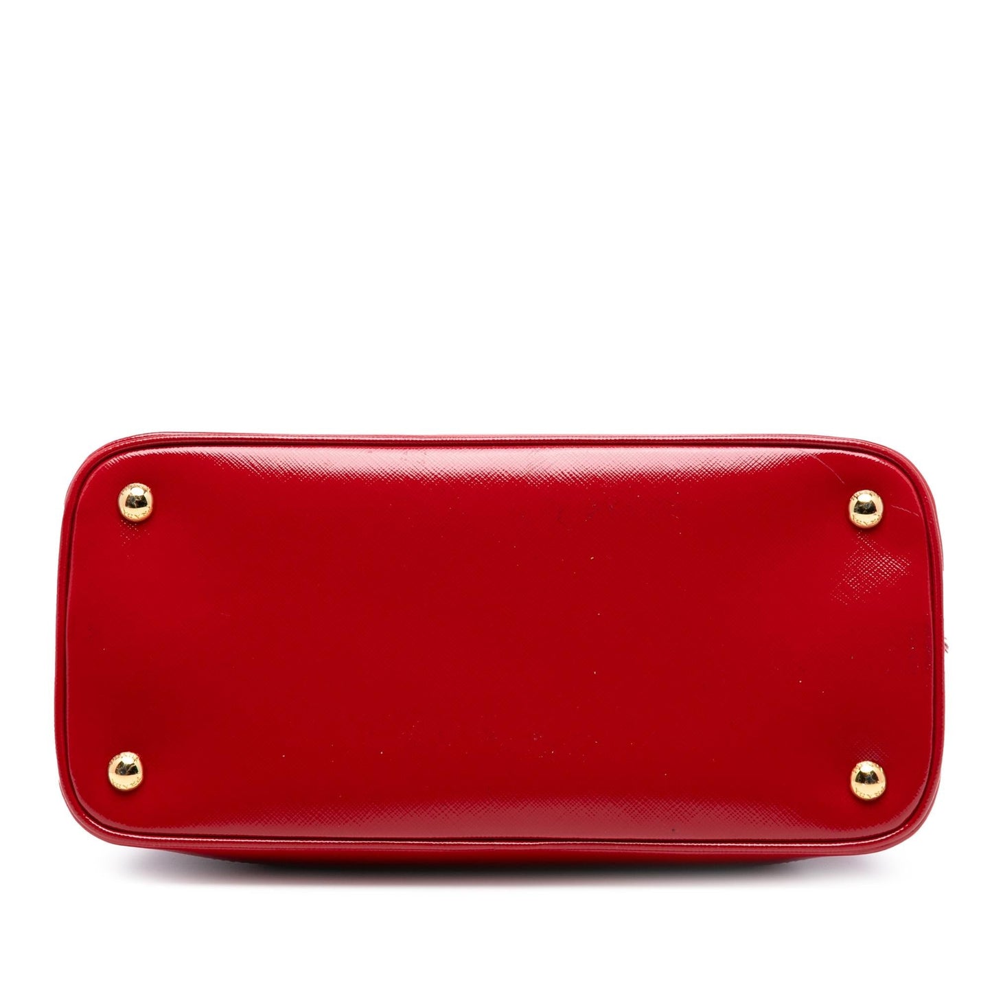 Prada Medium Saffiano Vernice Open Promenade Satchel
