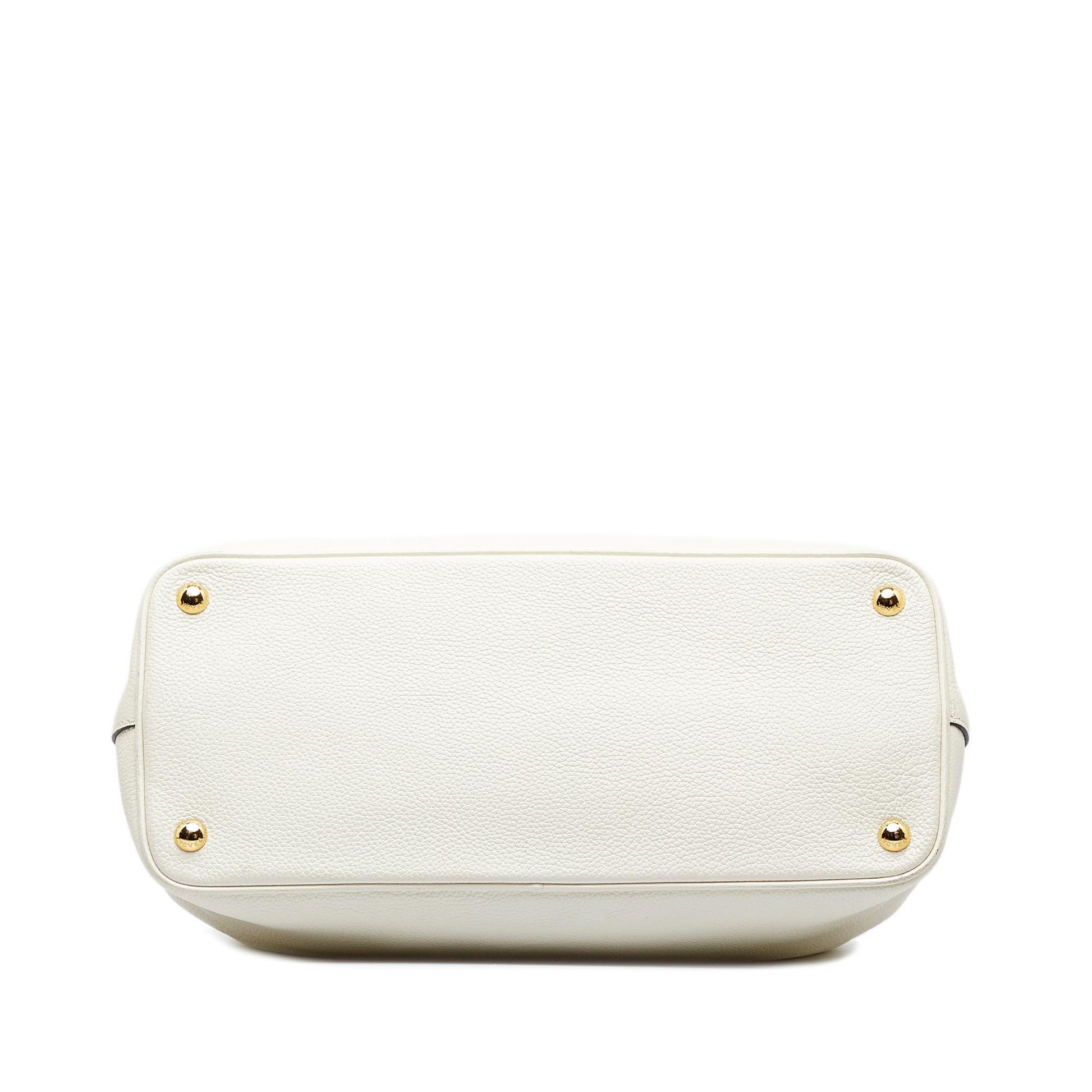 Prada Medium Vitello Daino Satchel (SHG-)