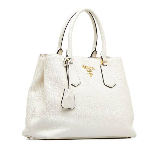 Prada Medium Vitello Daino Satchel (SHG-)