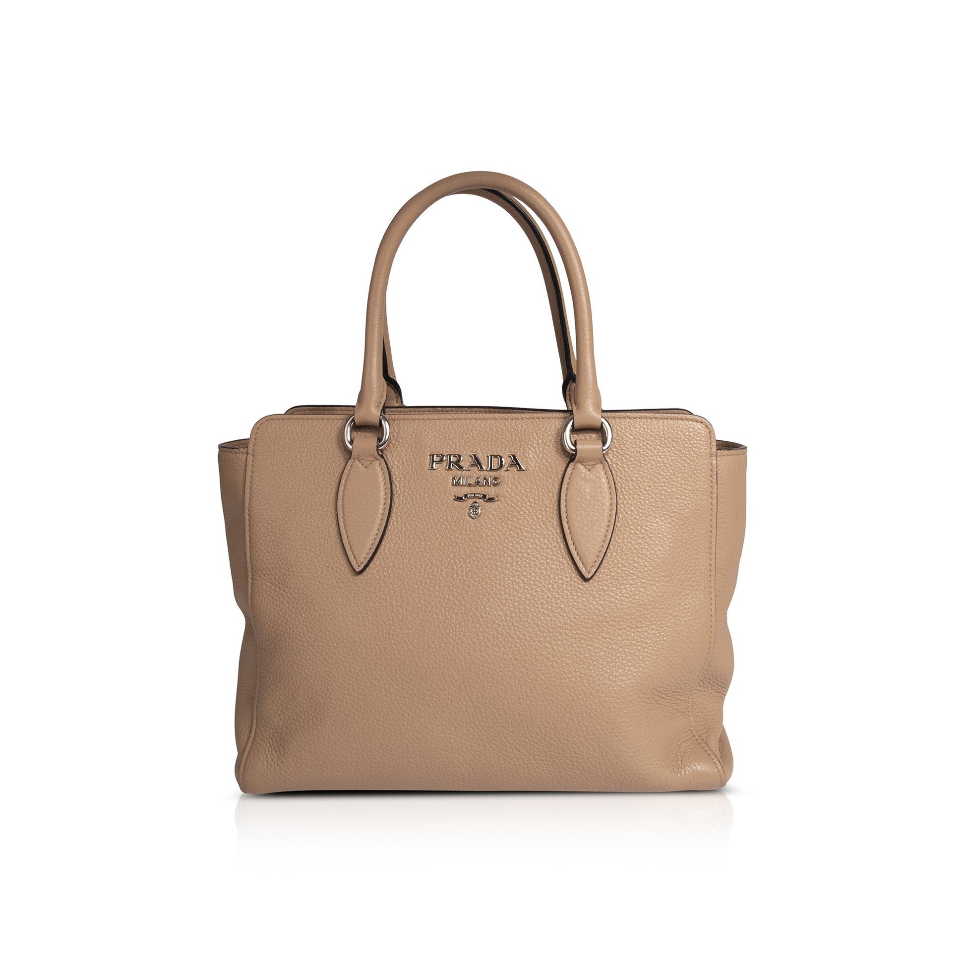 Prada Medium Vitello Phenix Two-Way Zip Tote