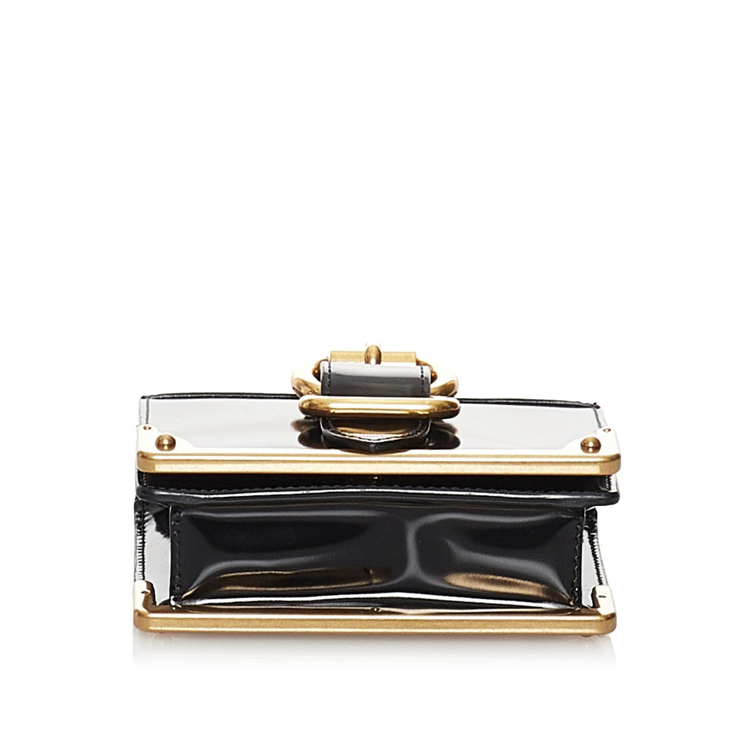 Prada Micro Spazzolato Cahier Crossbody Bag (SHG-31428)
