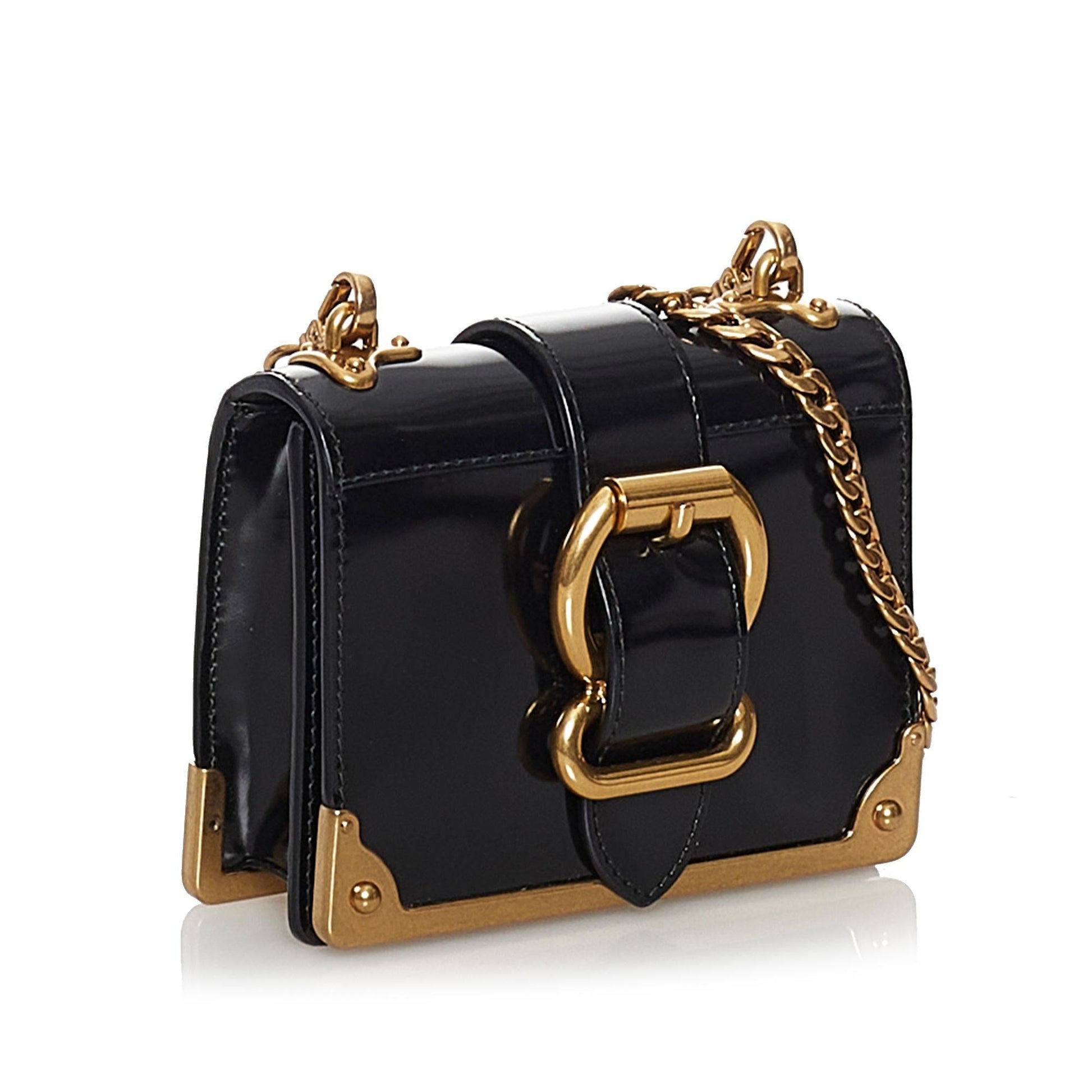 Prada Micro Spazzolato Cahier Crossbody Bag (SHG-31428)