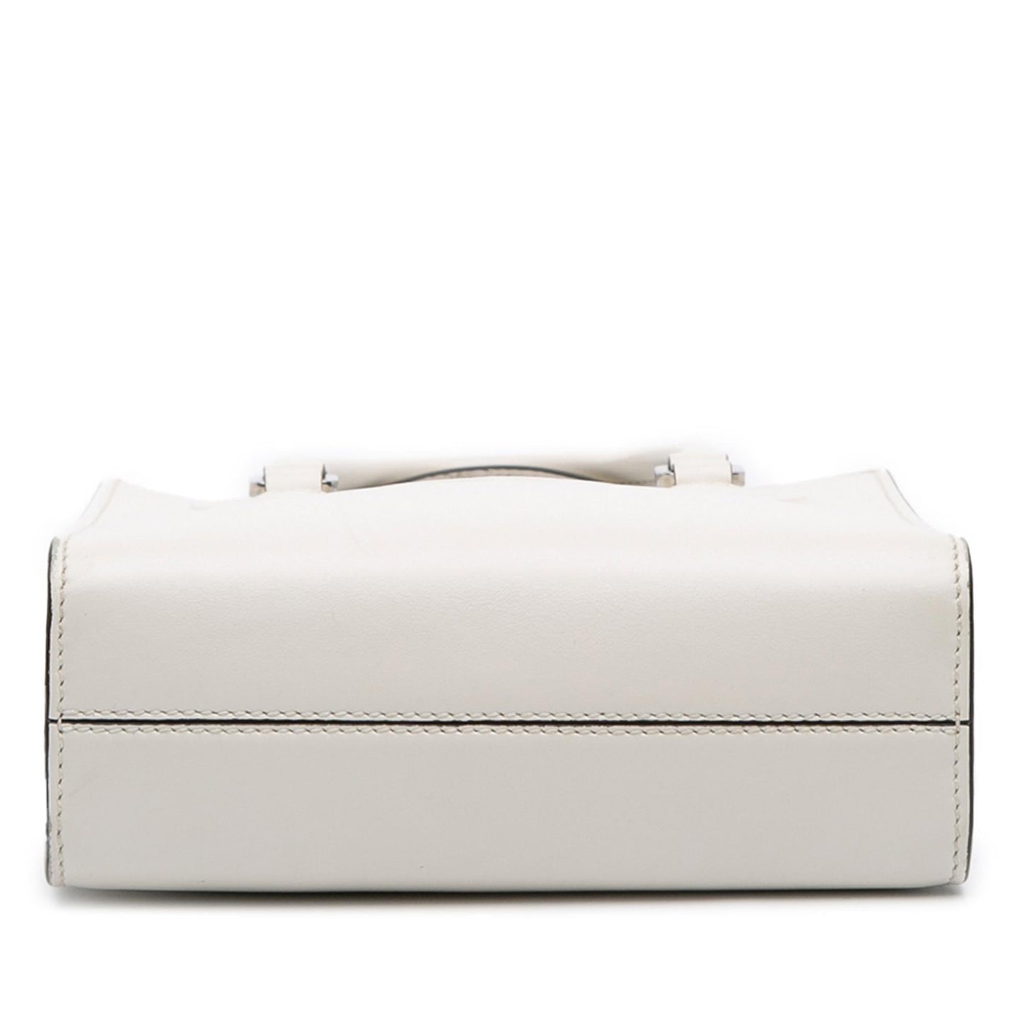 Prada Mini Soft Calf Logo Drill Satchel