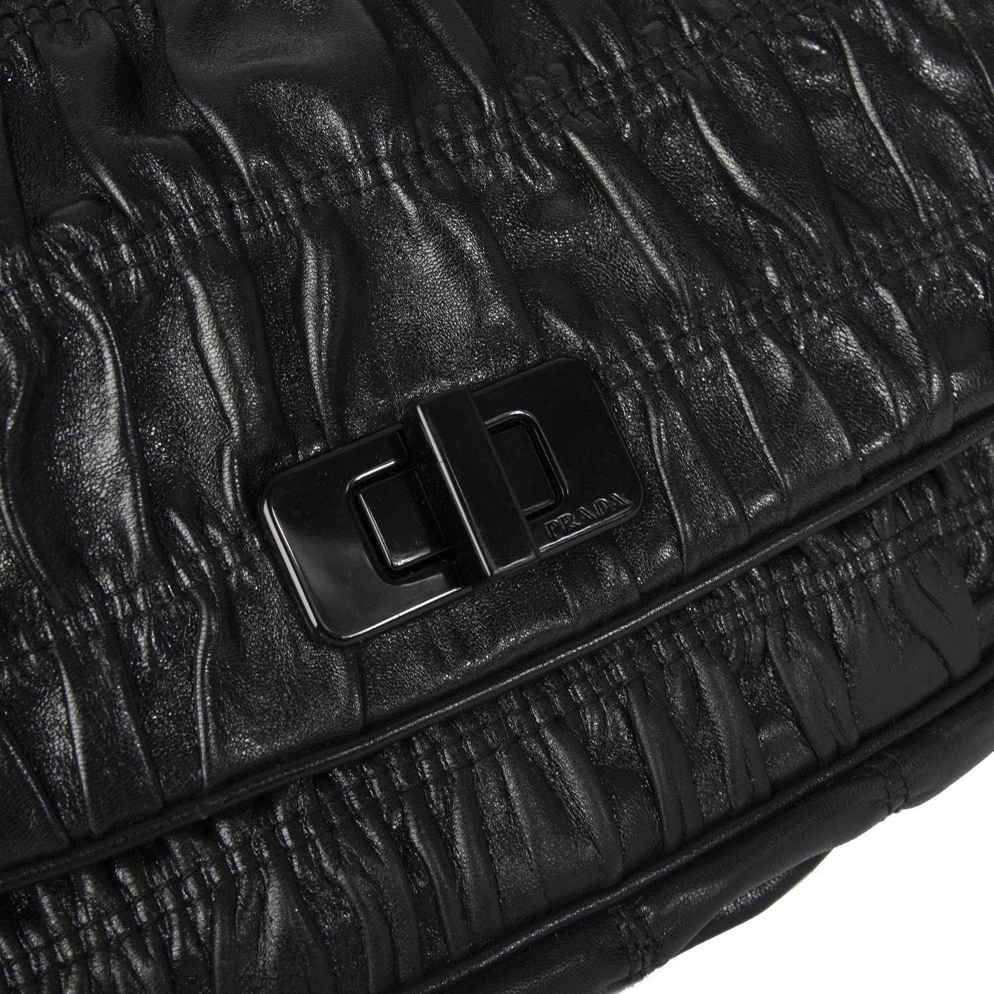 Prada Nappa Gaufre Frame Bag
