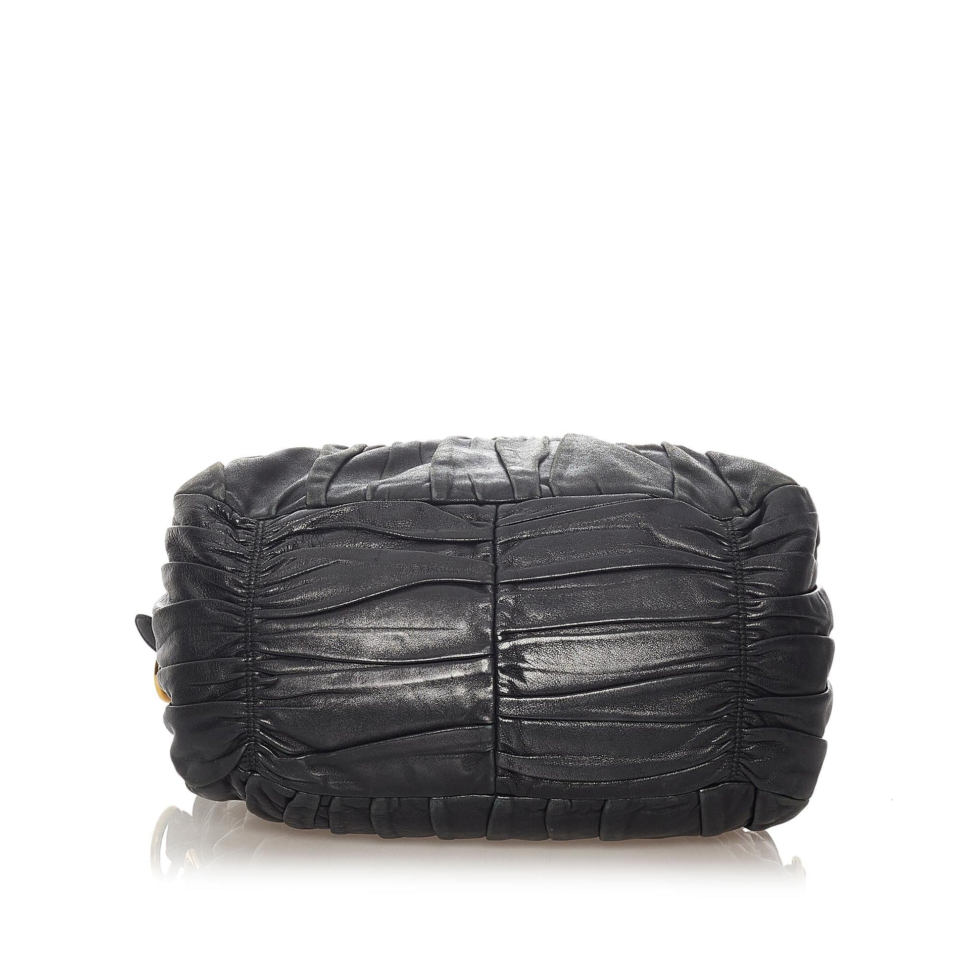 Prada Nappa Gaufre Satchel (SHG-27237)