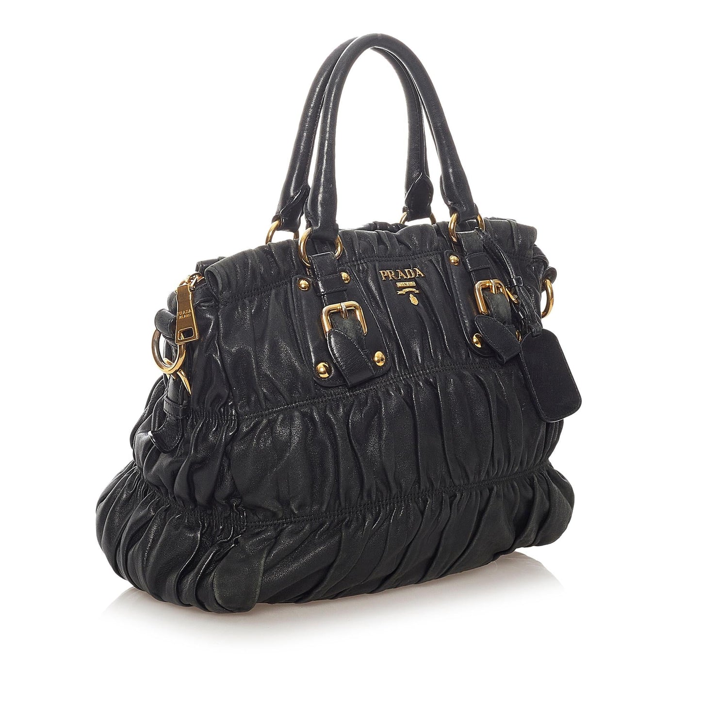 Prada Nappa Gaufre Satchel (SHG-27237)