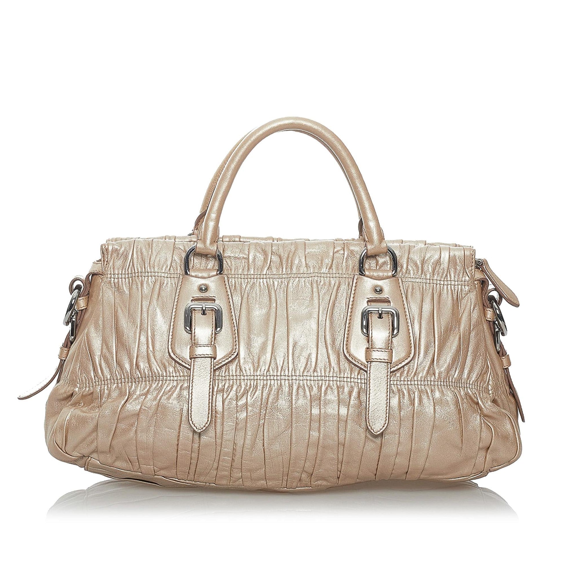 Prada Nappa Gaufre Satchel (SHG-29467)