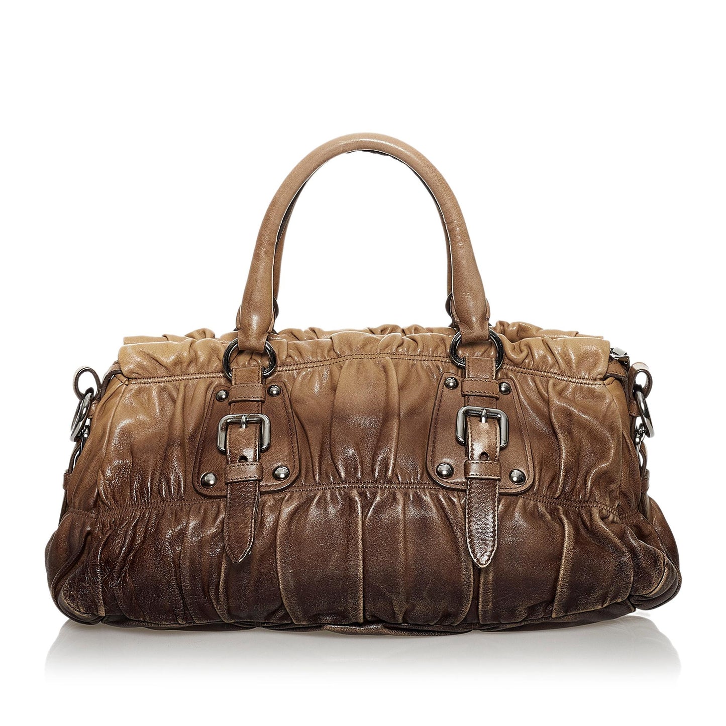 Prada Nappa Gaufre Satchel (SHG-30788)