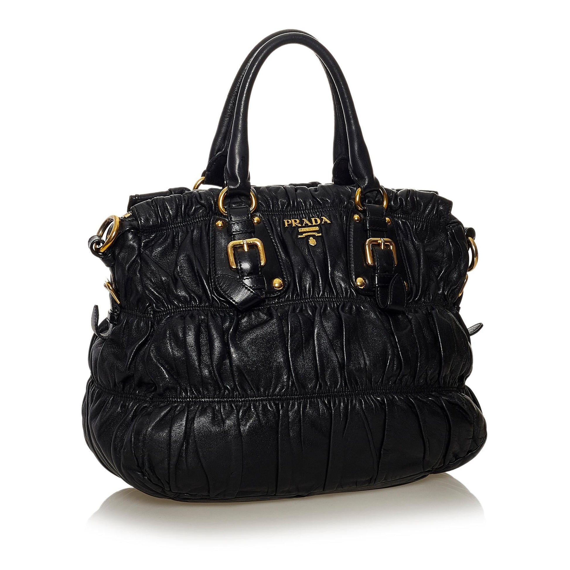 Prada Nappa Gaufre Satchel (SHG-33134)