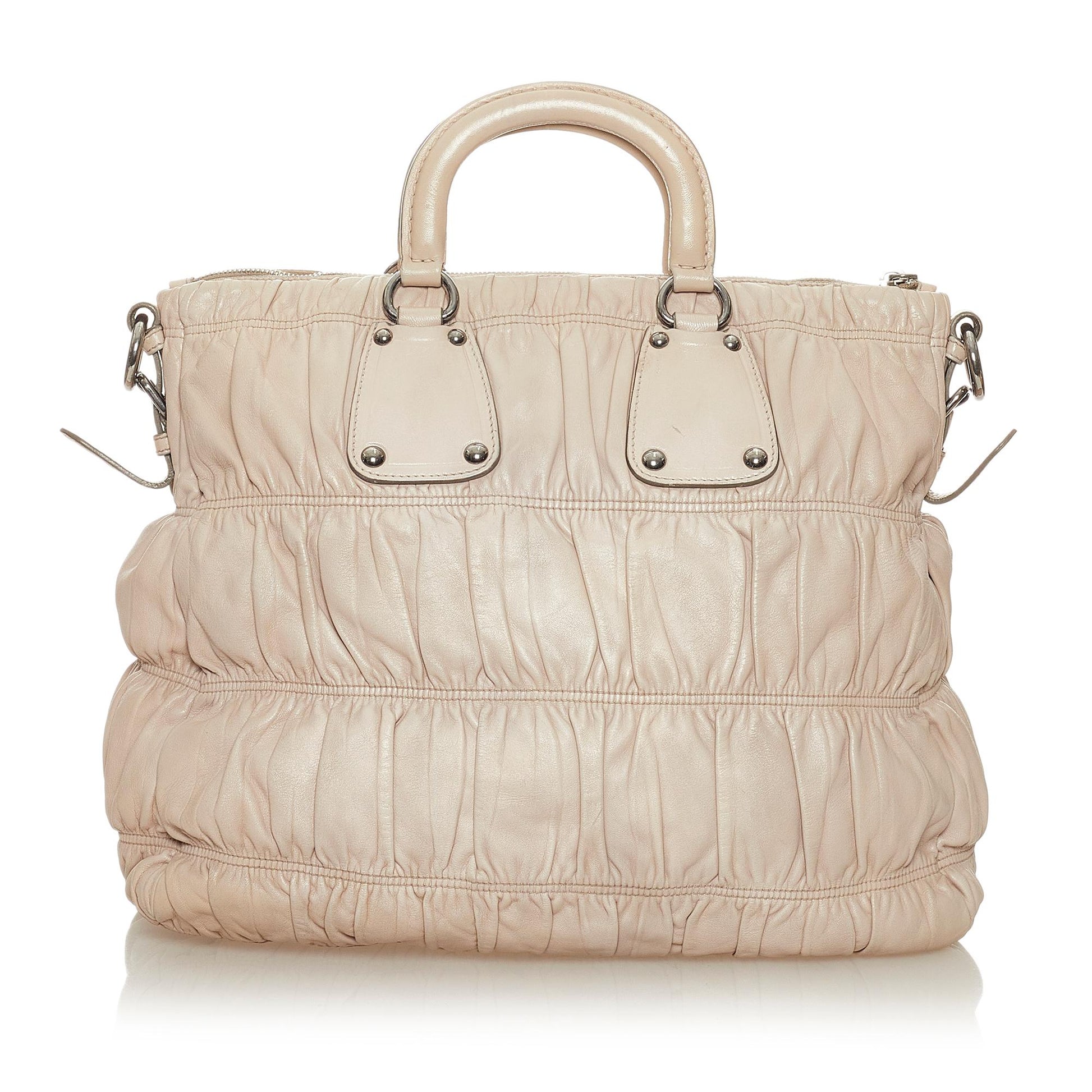 Prada Nappa Gaufre Satchel (SHG-33991)