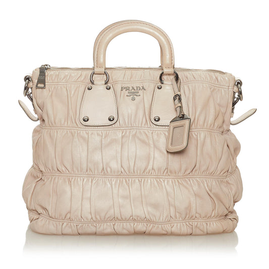 Prada Nappa Gaufre Satchel (SHG-33991)