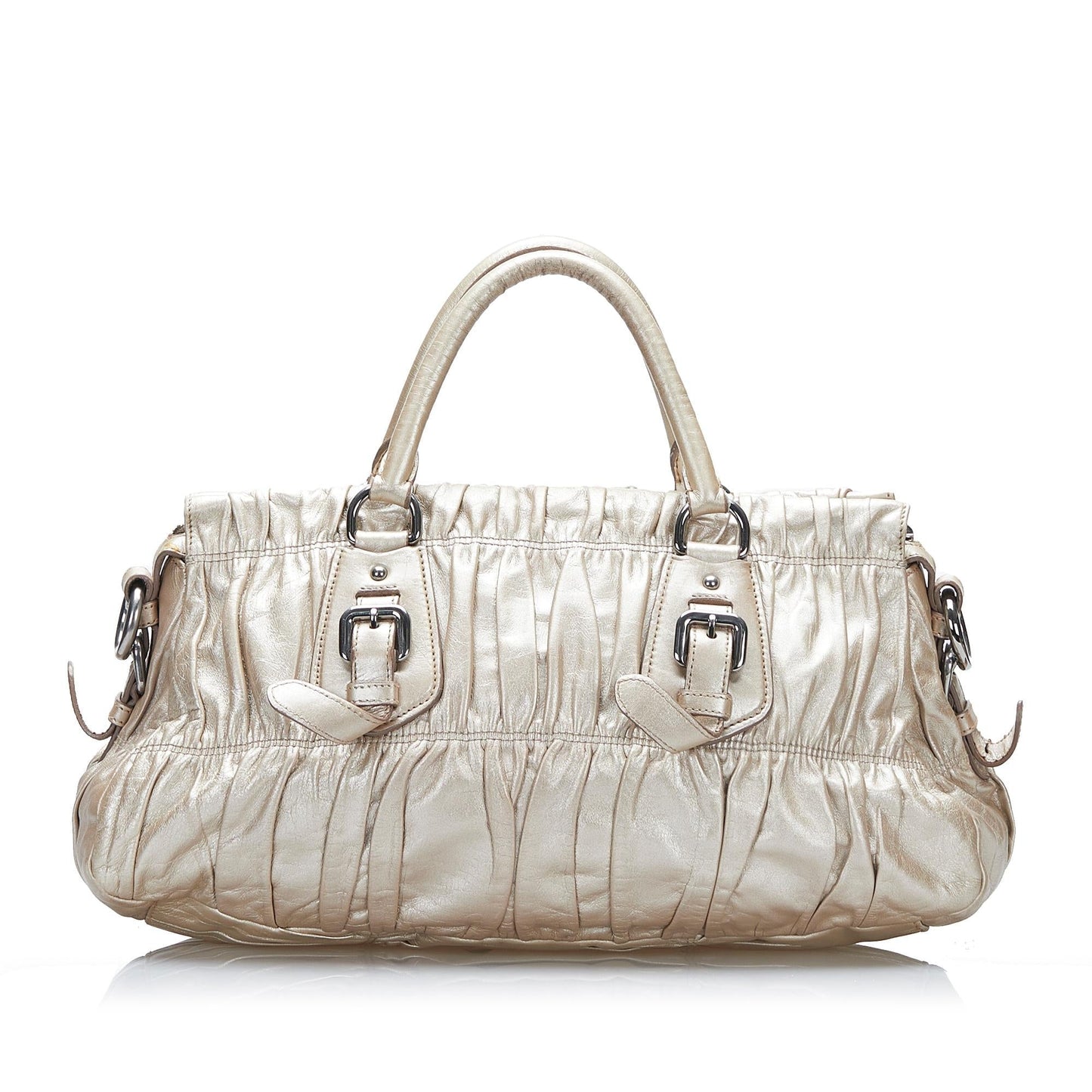 Prada Nappa Gaufre Satchel (SHG-Olry2L)