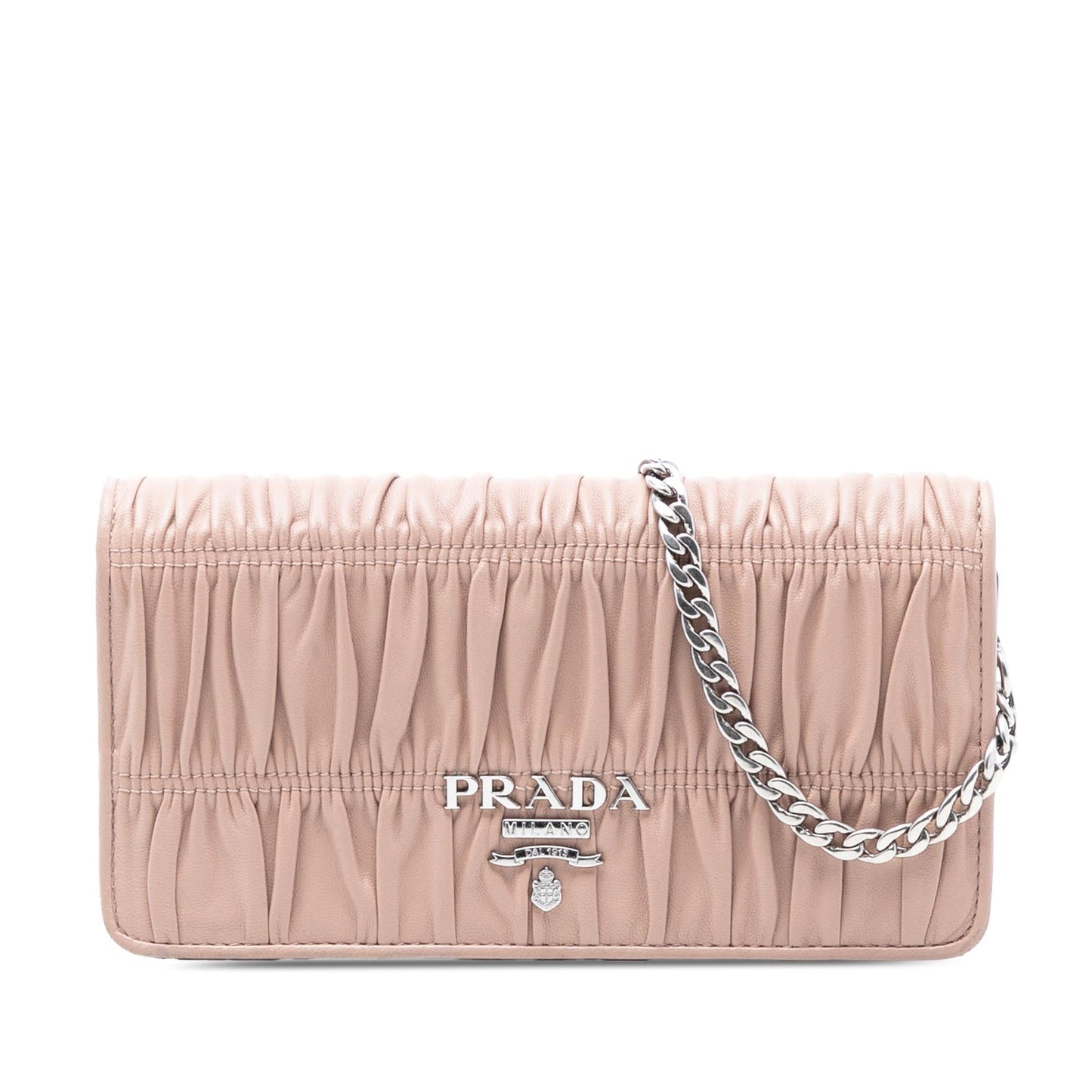 Prada Nappa Gaufre Wallet On Chain