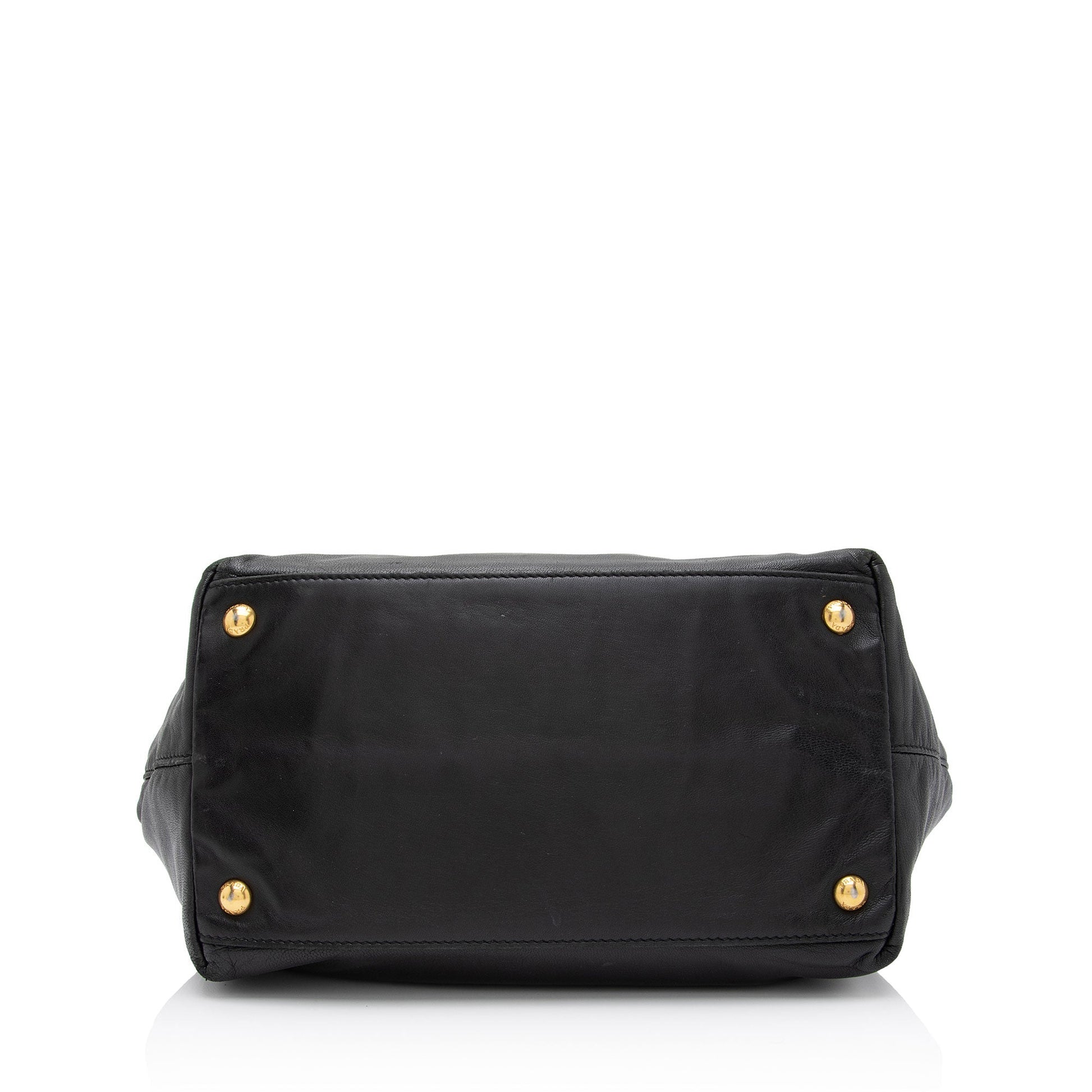 Prada Nappa Fiocco Bow Medium Tote (SHF-T65n9J)