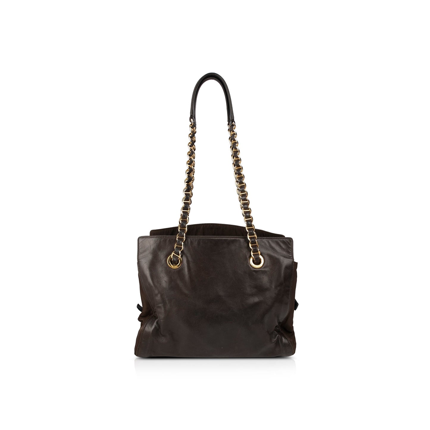 Prada Nappa Leather & Tessuto Nylon Catena Bag
