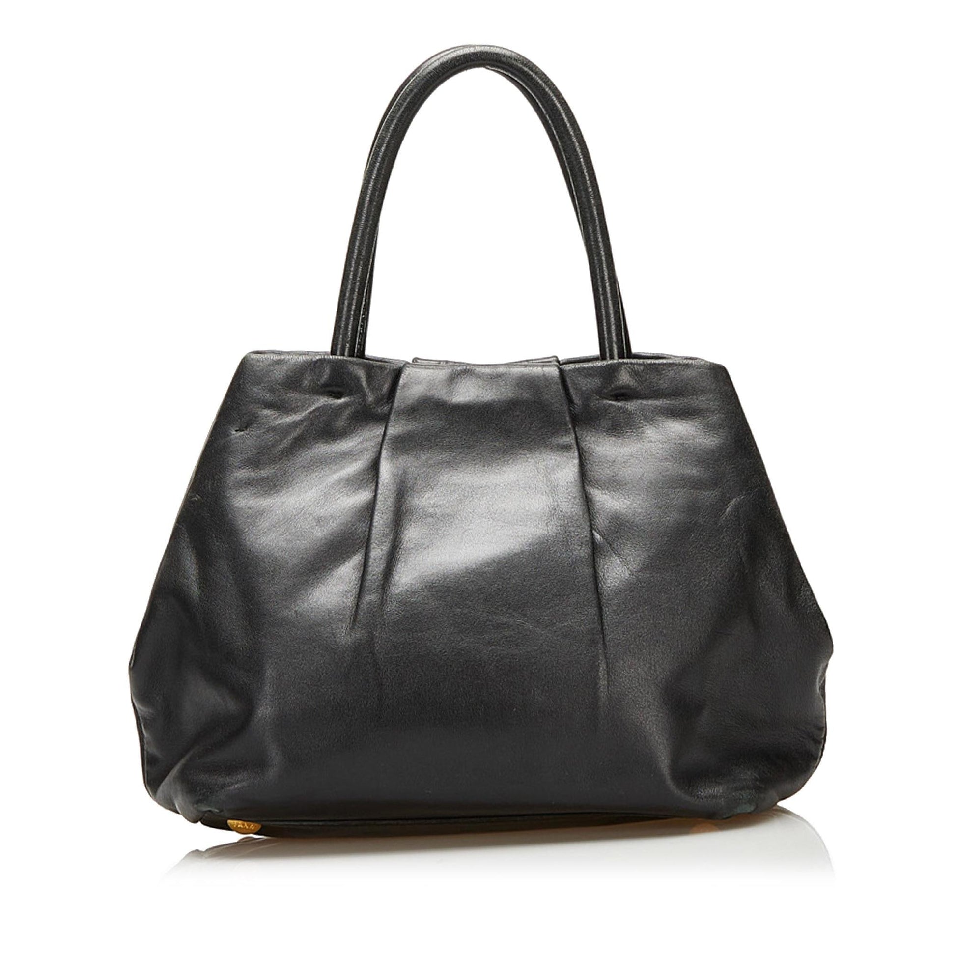 Prada Nappa Rose Leather Satchel (SHG-35414)