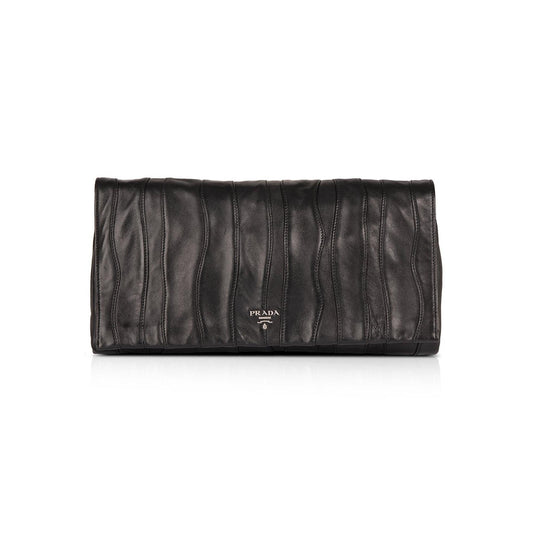 Prada Nappa Waves Clutch