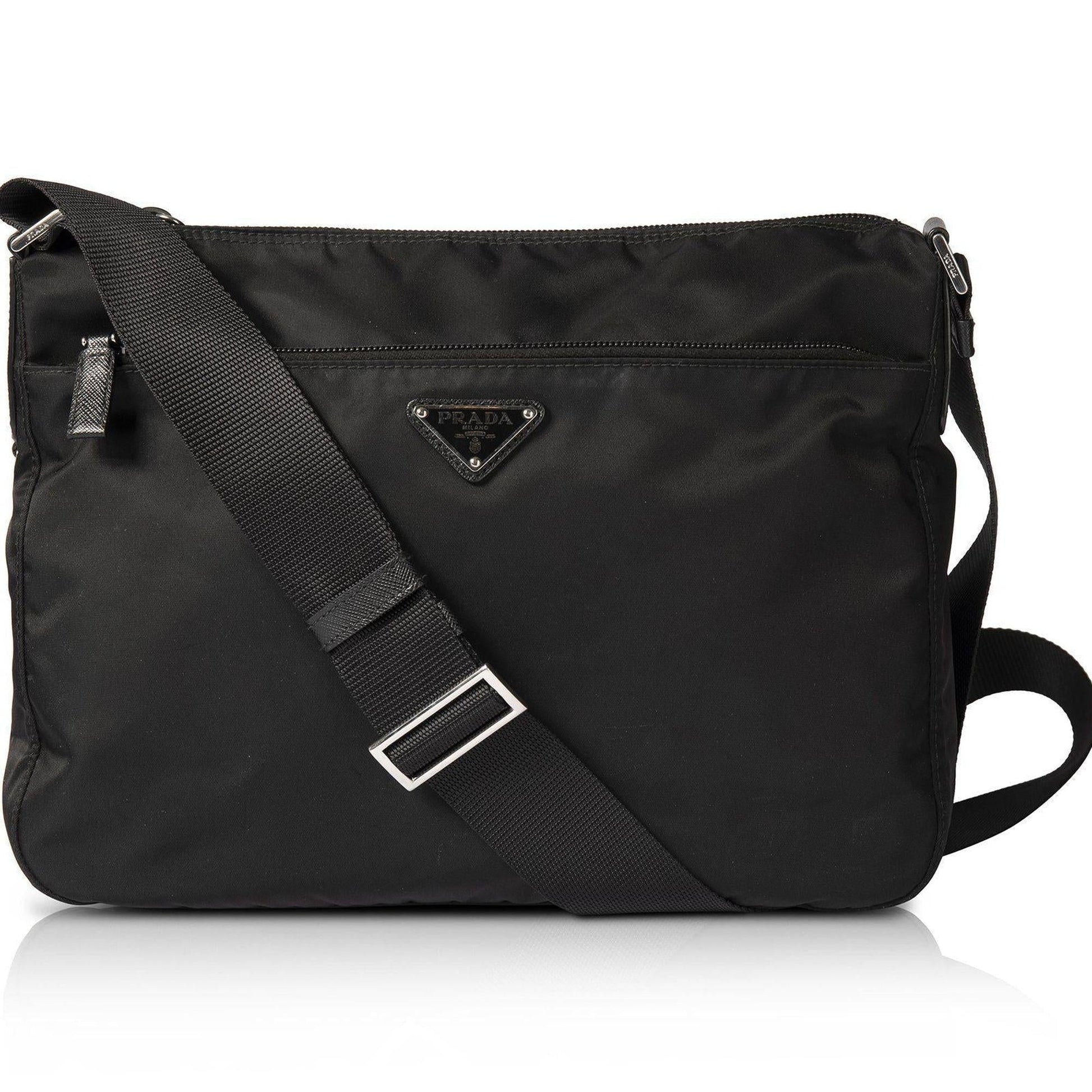 Prada Nylon Messenger Bag