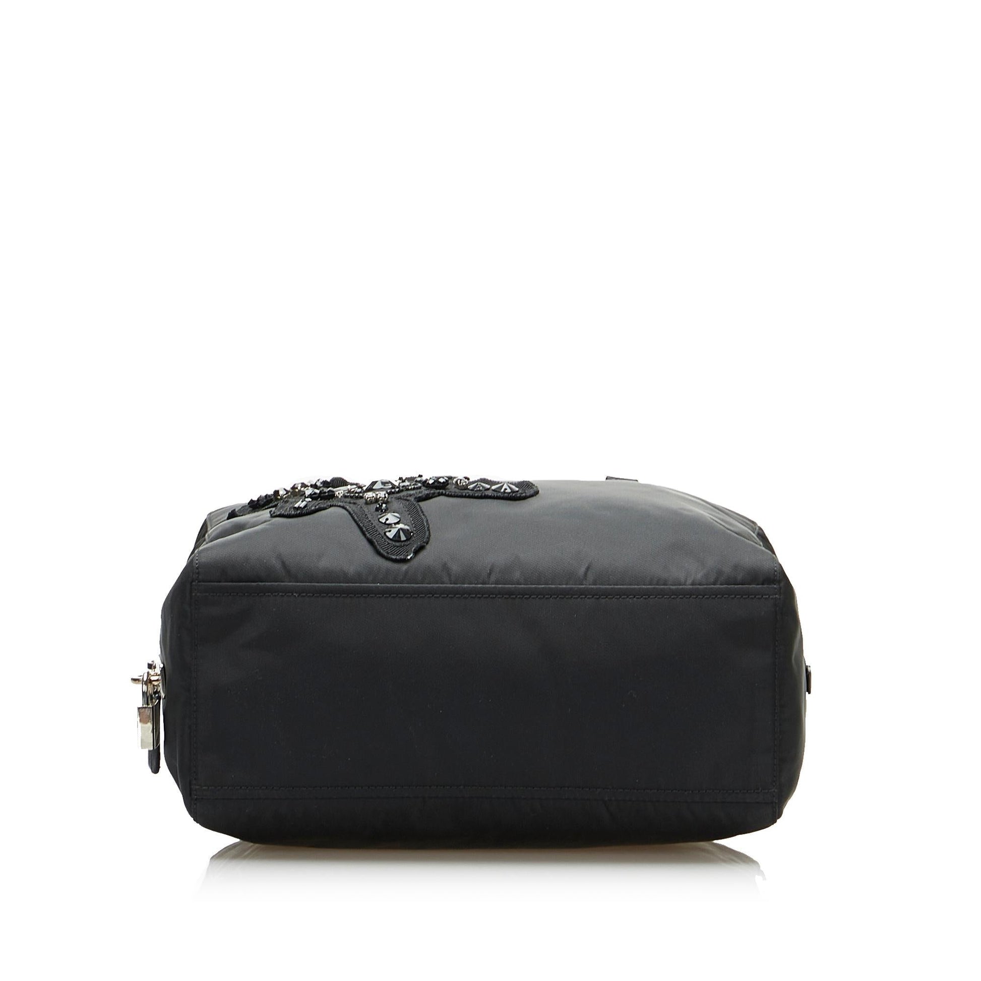Prada Nylon Raso Bear Handbag (SHG-uaCnN5)