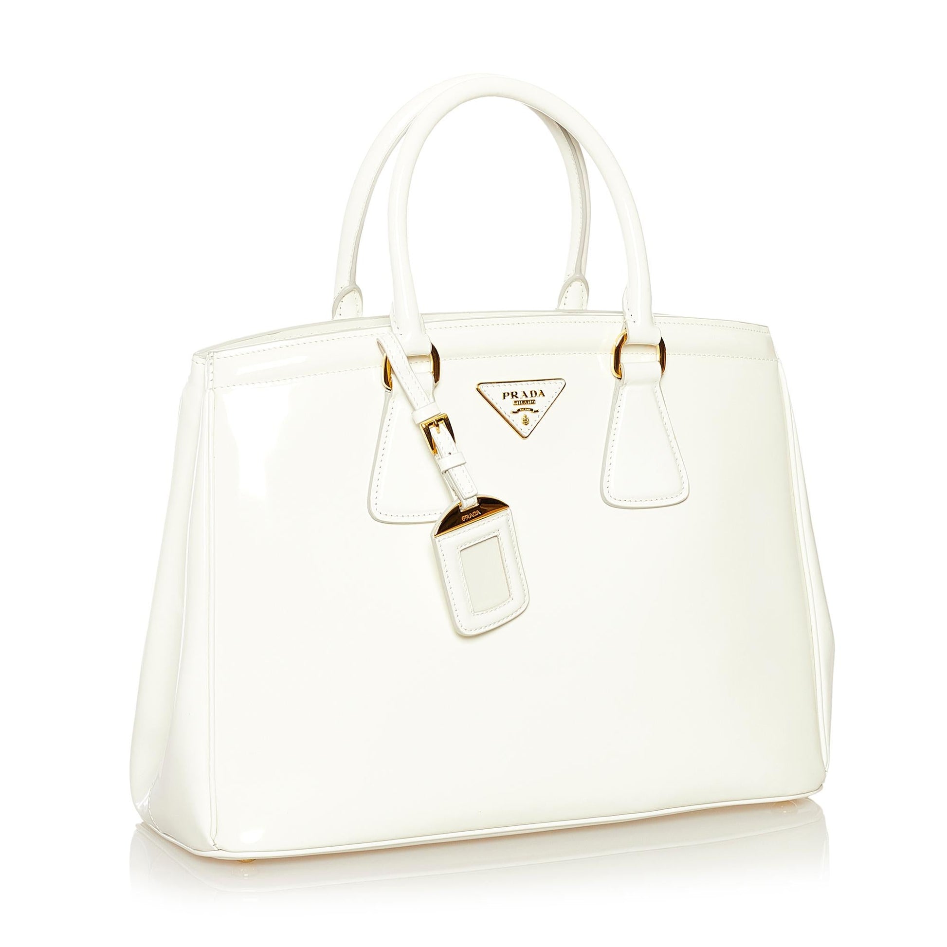 Prada Parabole Spazzolato Handbag (SHG-34546)