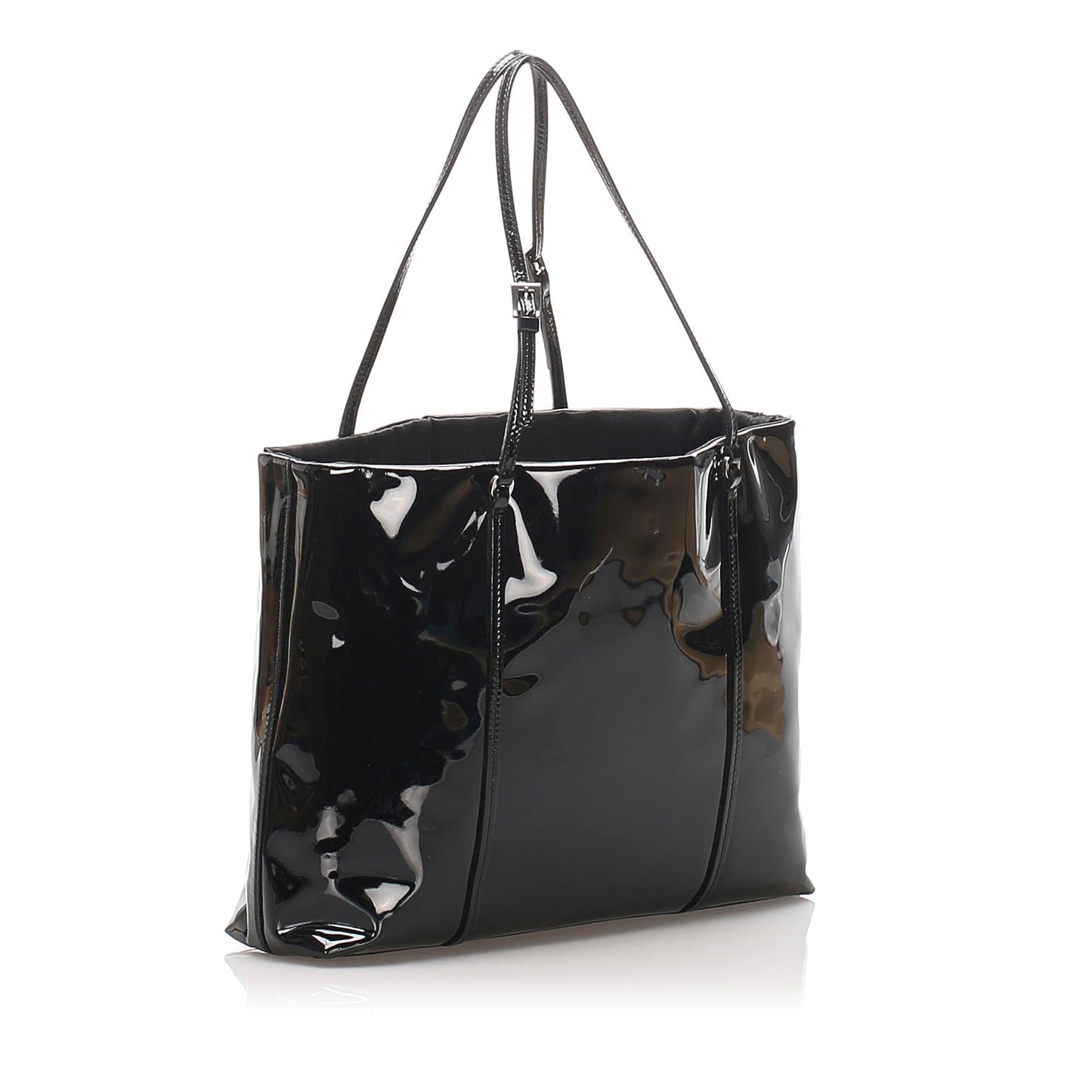 Prada Patent Leather Tote  