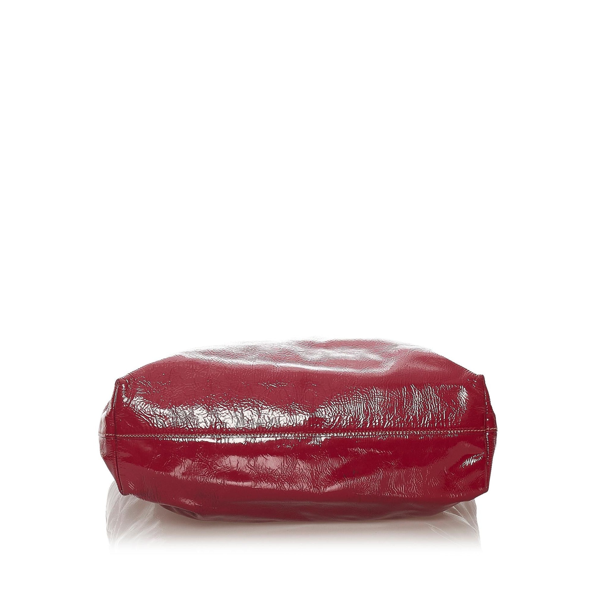 Prada Patent Leather Satchel (SHG-27627)