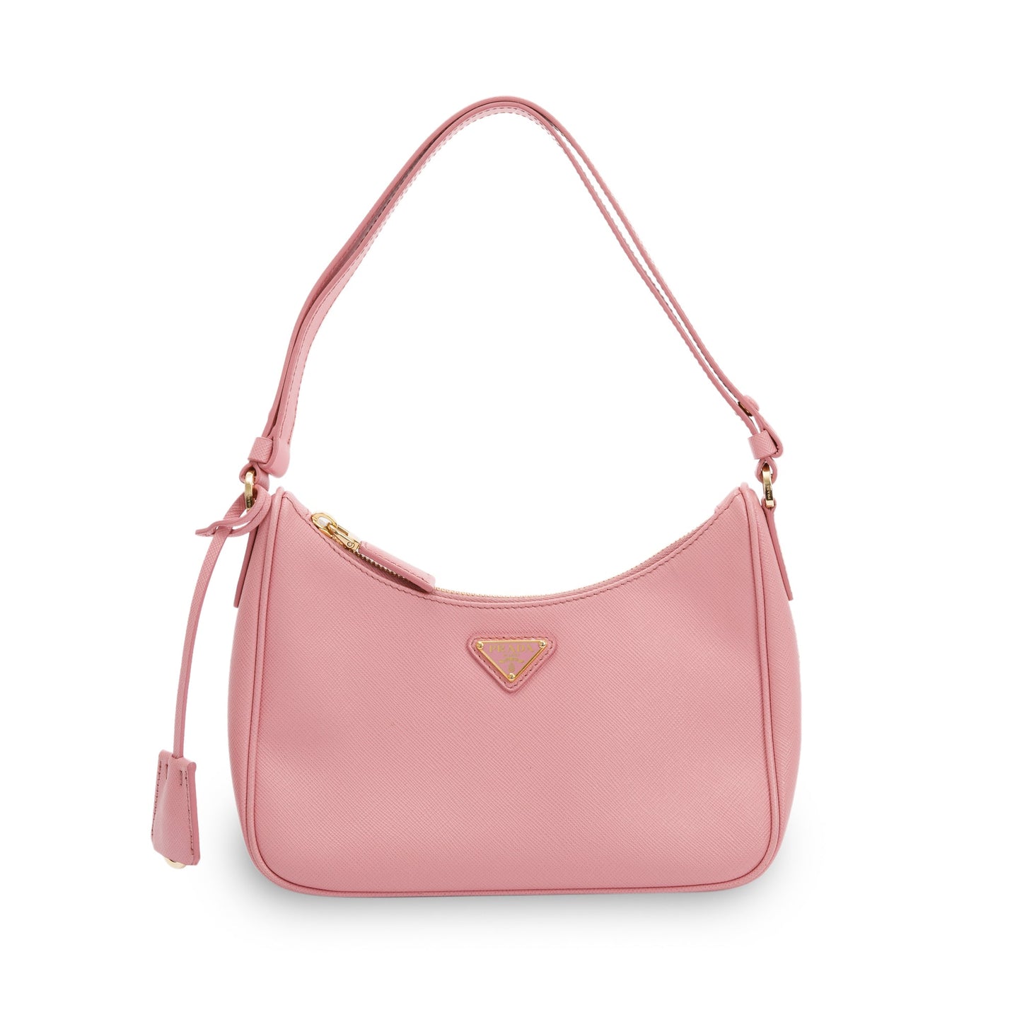 Prada Pink Re-Edition Saffiano Leather Mini Bag