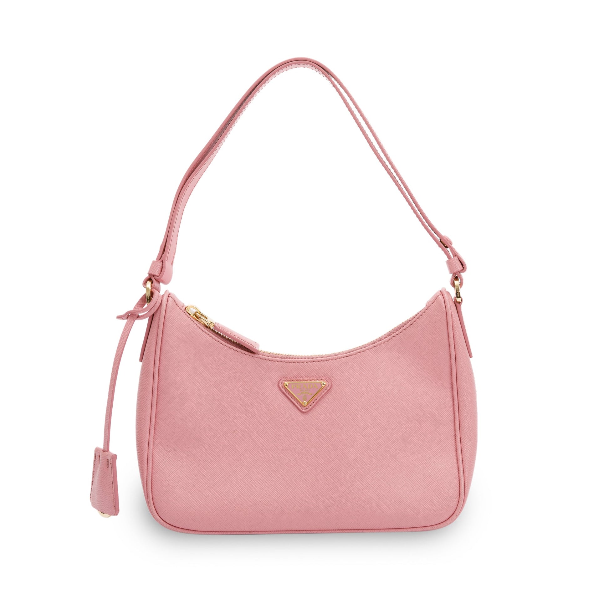 Prada Pink Re-Edition Saffiano Leather Mini Bag