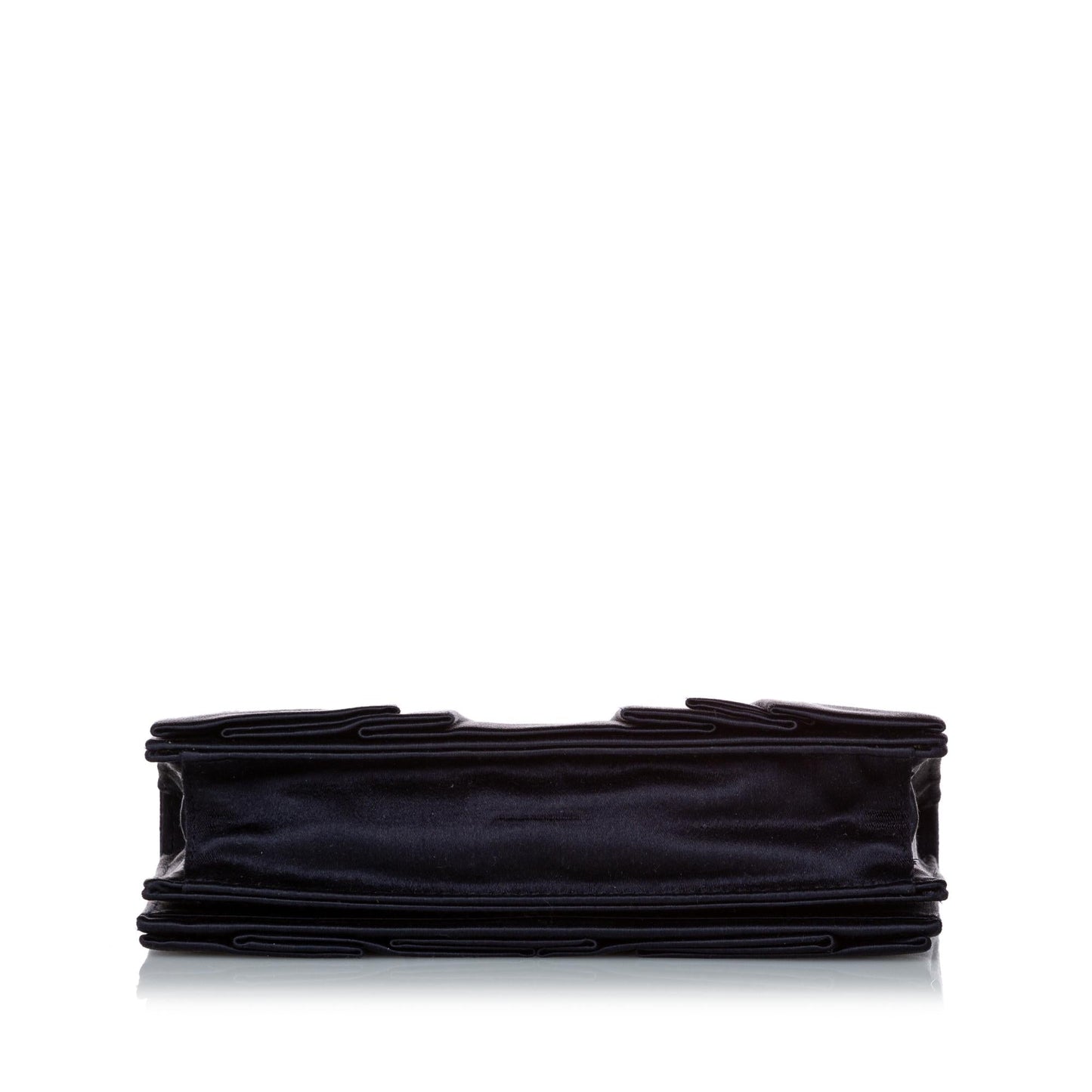 Prada Pleated Satin Clutch Bag (SHG-31019)