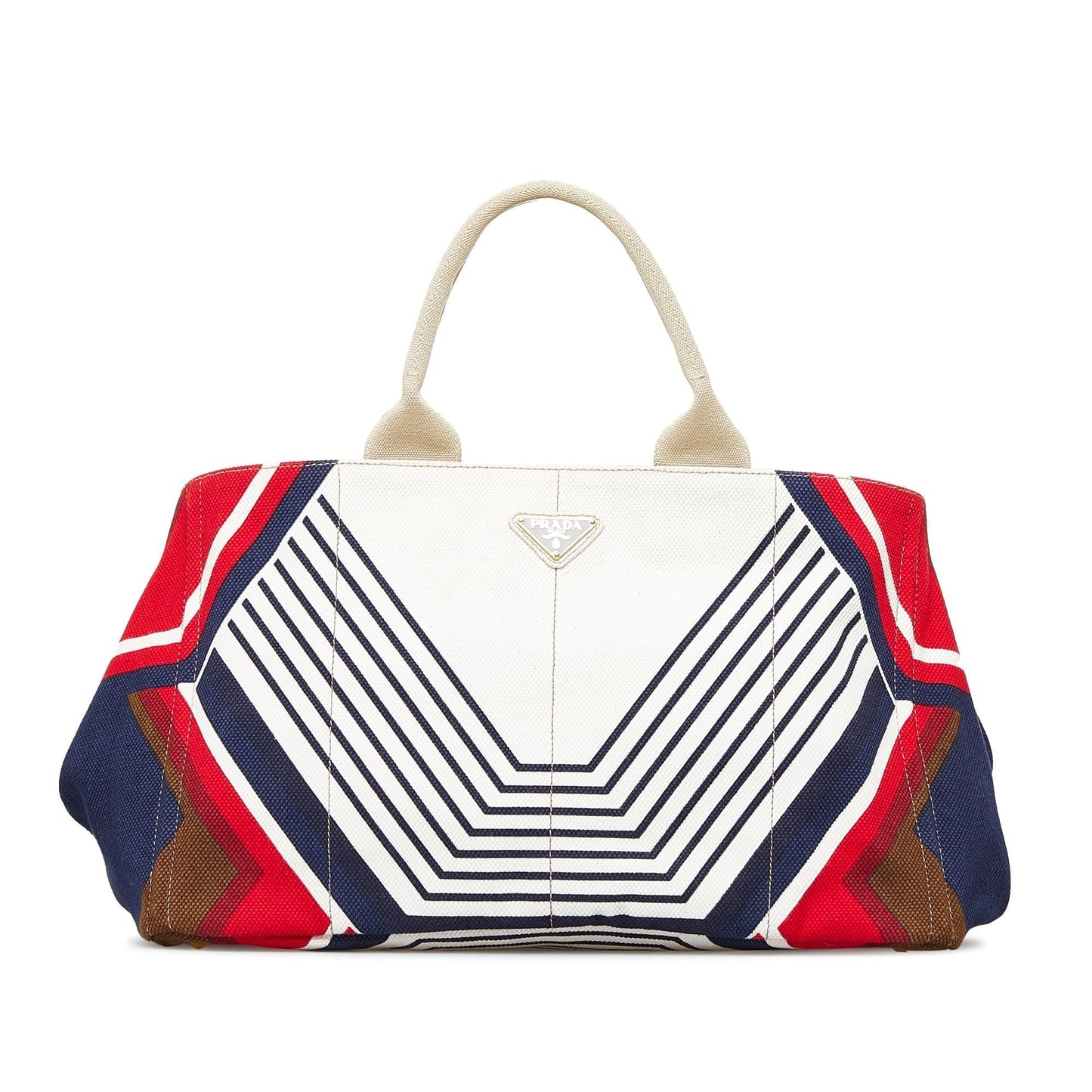 Prada Printed Canapa Tote (SHG-weCQKW)
