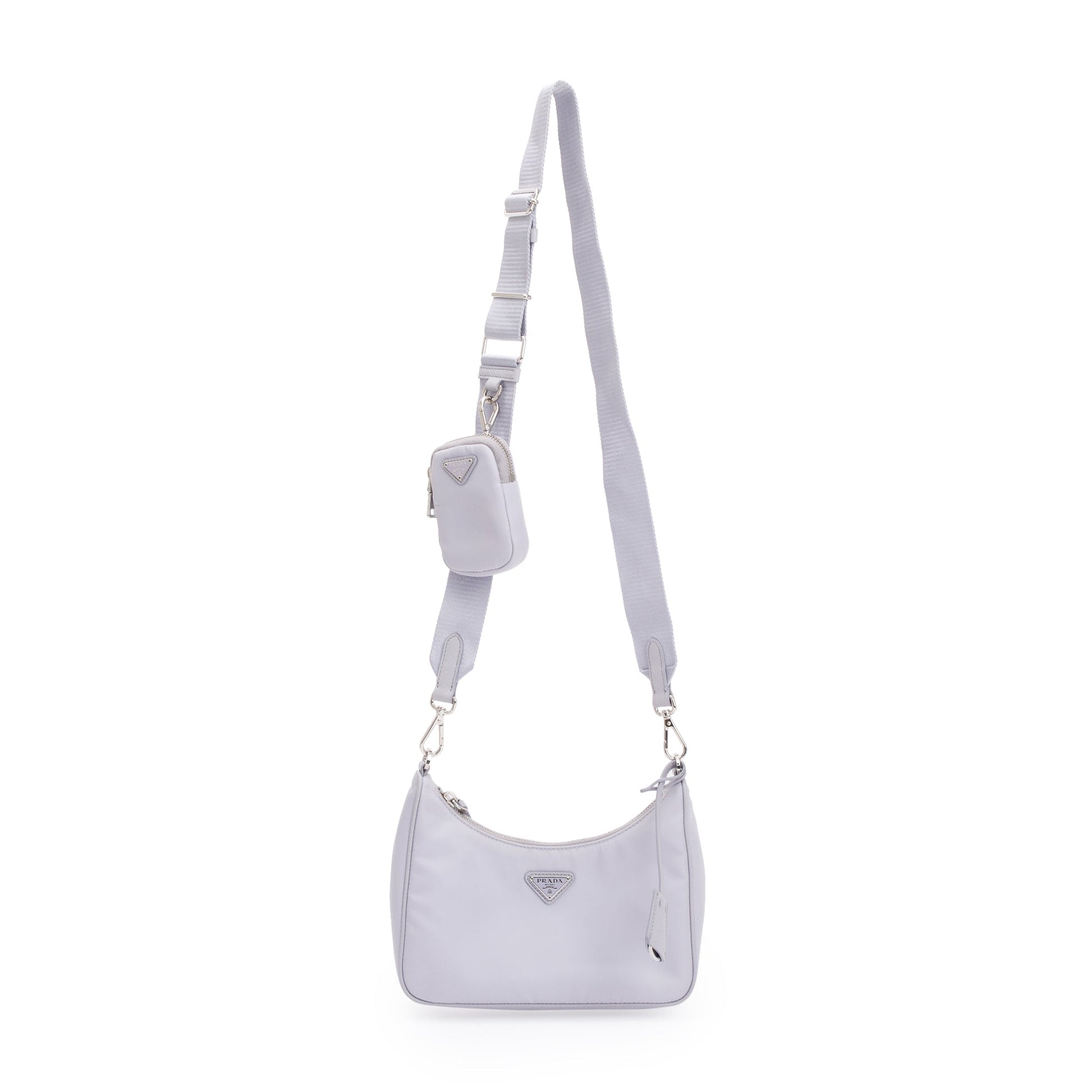 Prada Purple Re-Edition 2005 Re-Nylon Shoulder Bag