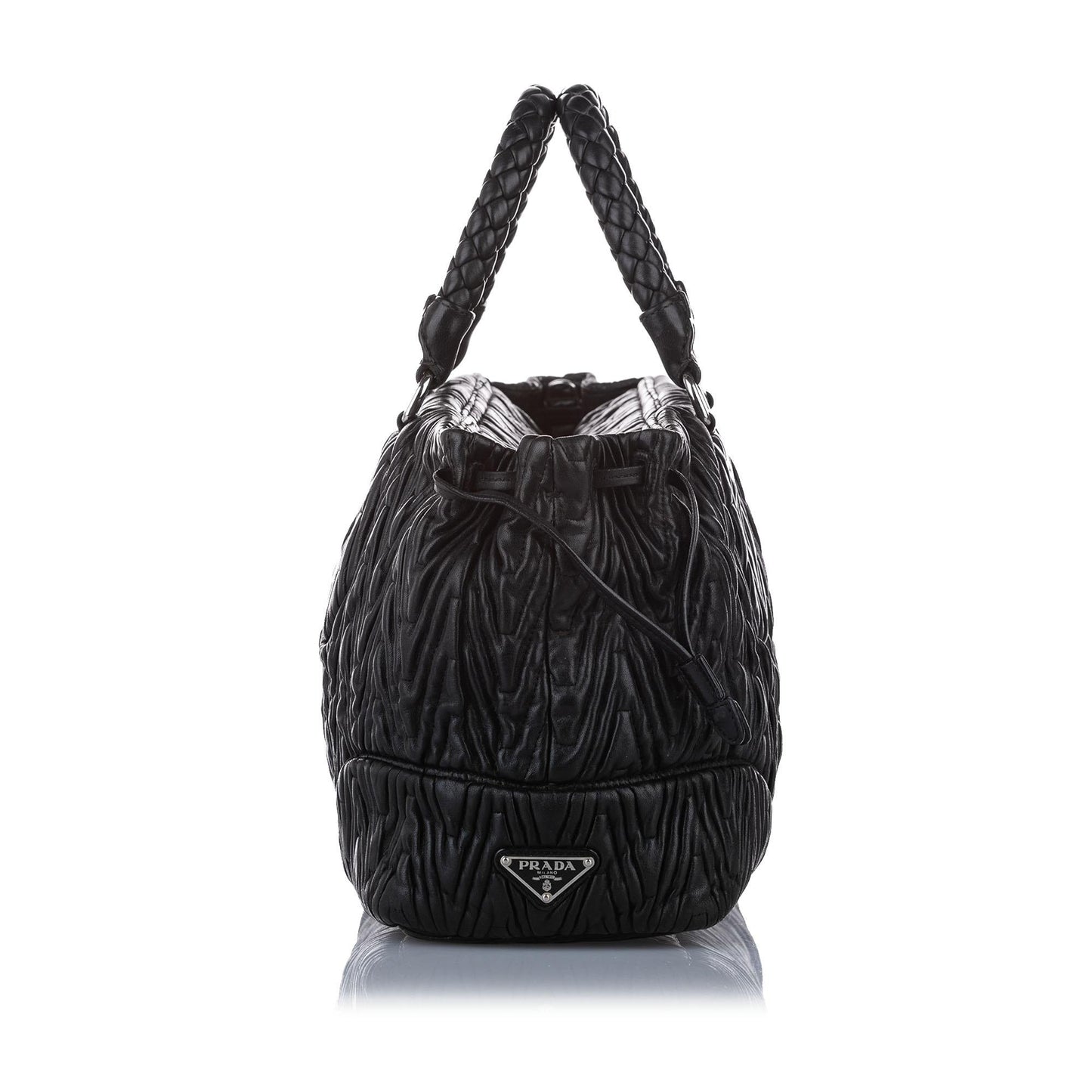 Prada Quilted Leather Satchel (SHG-14841)