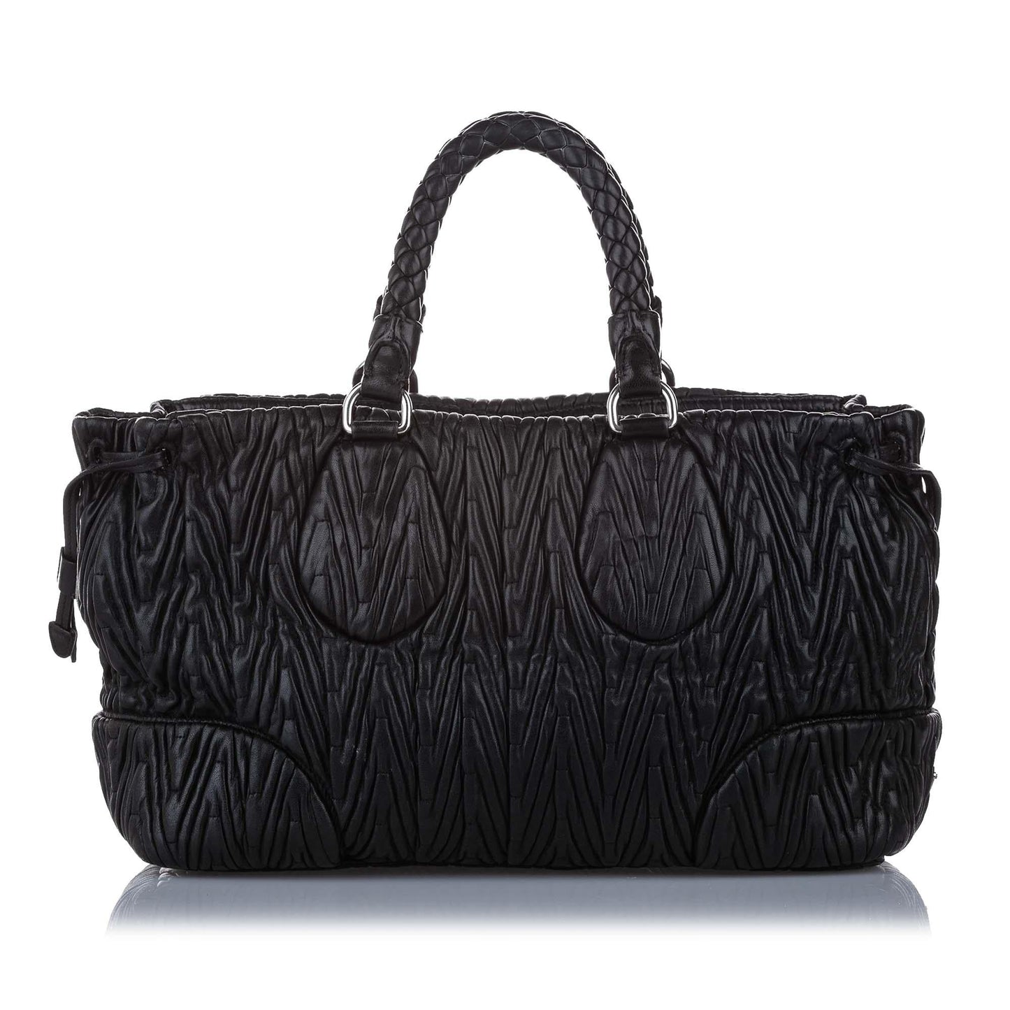 Prada Quilted Leather Satchel (SHG-14841)