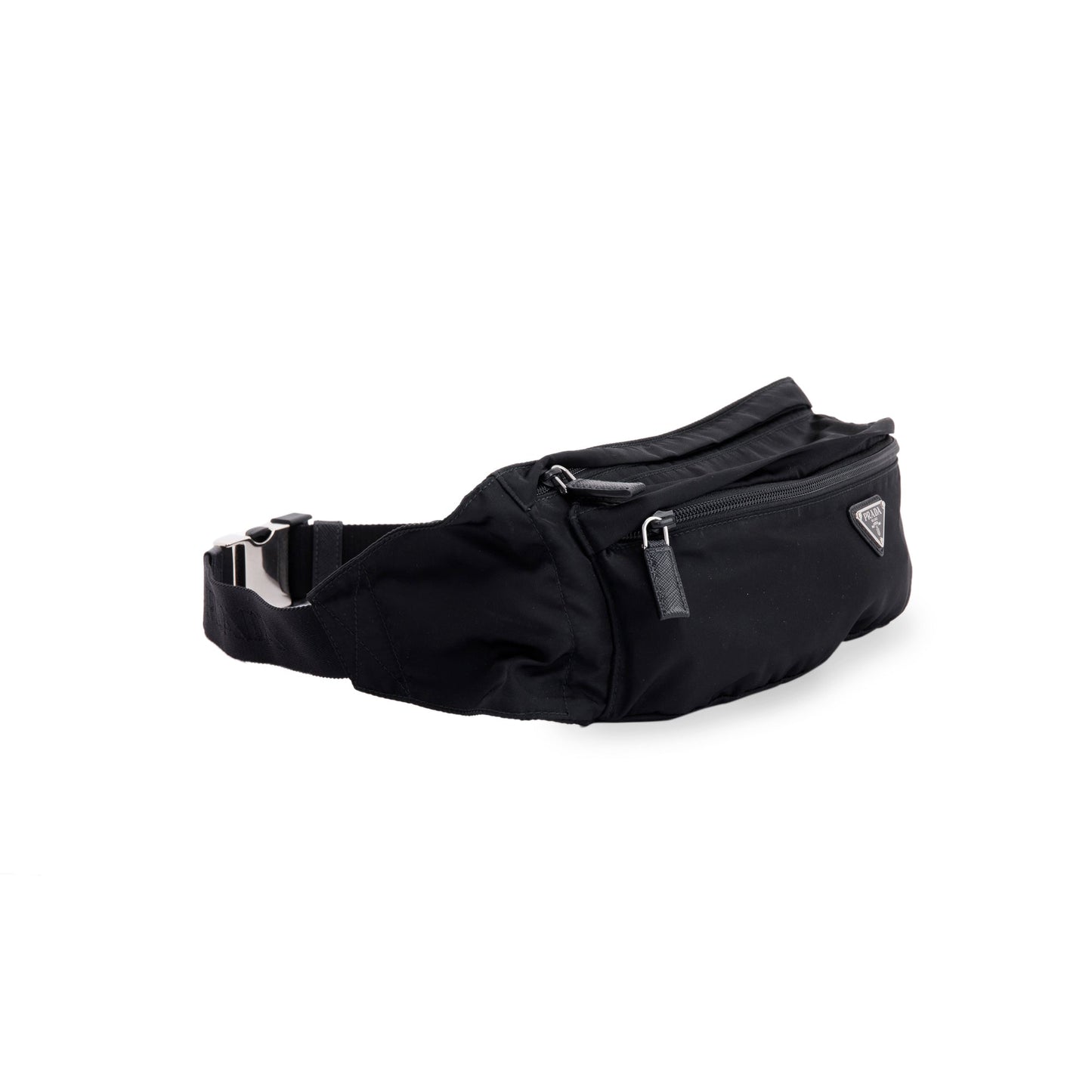 Prada Re-Nylon Double Zip Belt Bag