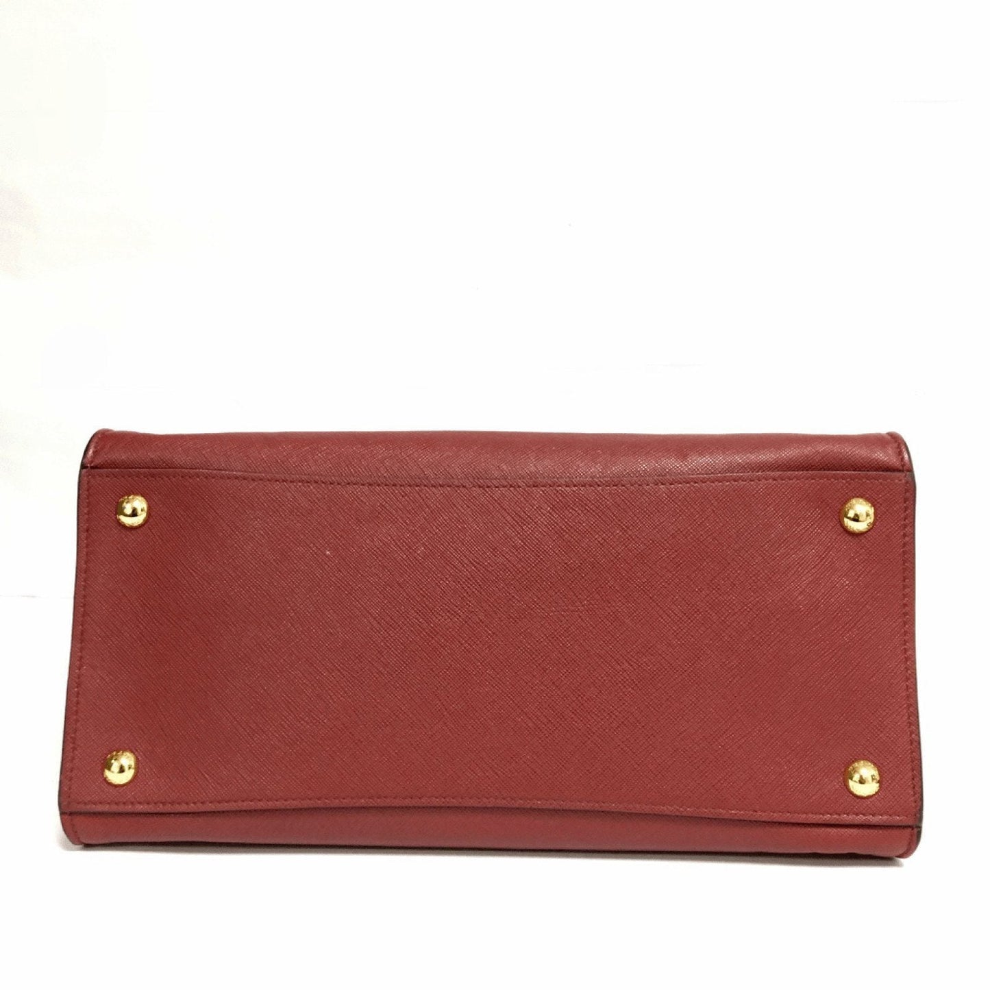 Prada Red Saffiano Soft Tote