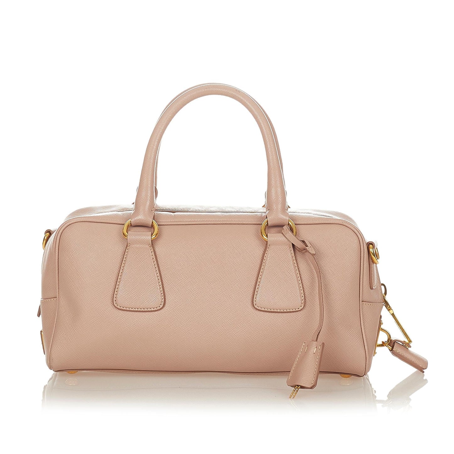 Prada Saffiano Bauletto Satchel (SHG-26267)