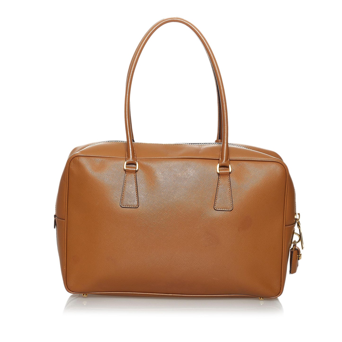 Prada Saffiano Bauletto Satchel (SHG-29982)
