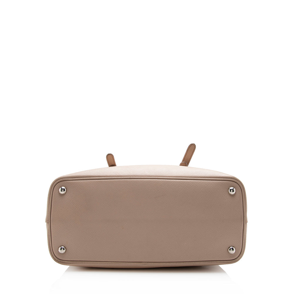 Prada Saffiano Cuir Double Handle Medium Tote - FINAL (SHF-14571)
