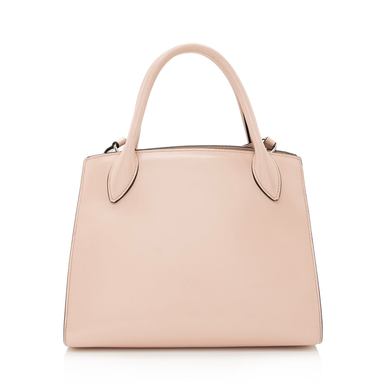 Prada Saffiano Cuir Leather Monochrome Tote (SHF-22650)