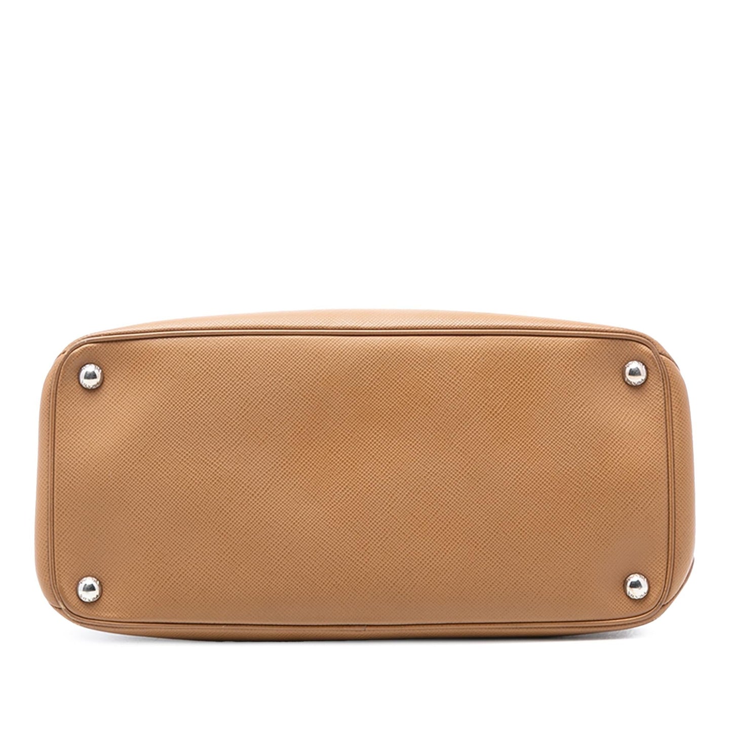 Prada Saffiano Cuir Turnlock Twin Satchel