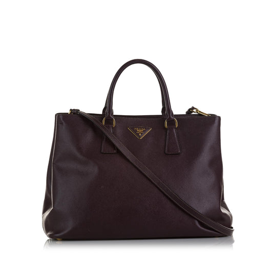 Prada Saffiano Cuir Twin Satchel (SHG-xLsfIZ)