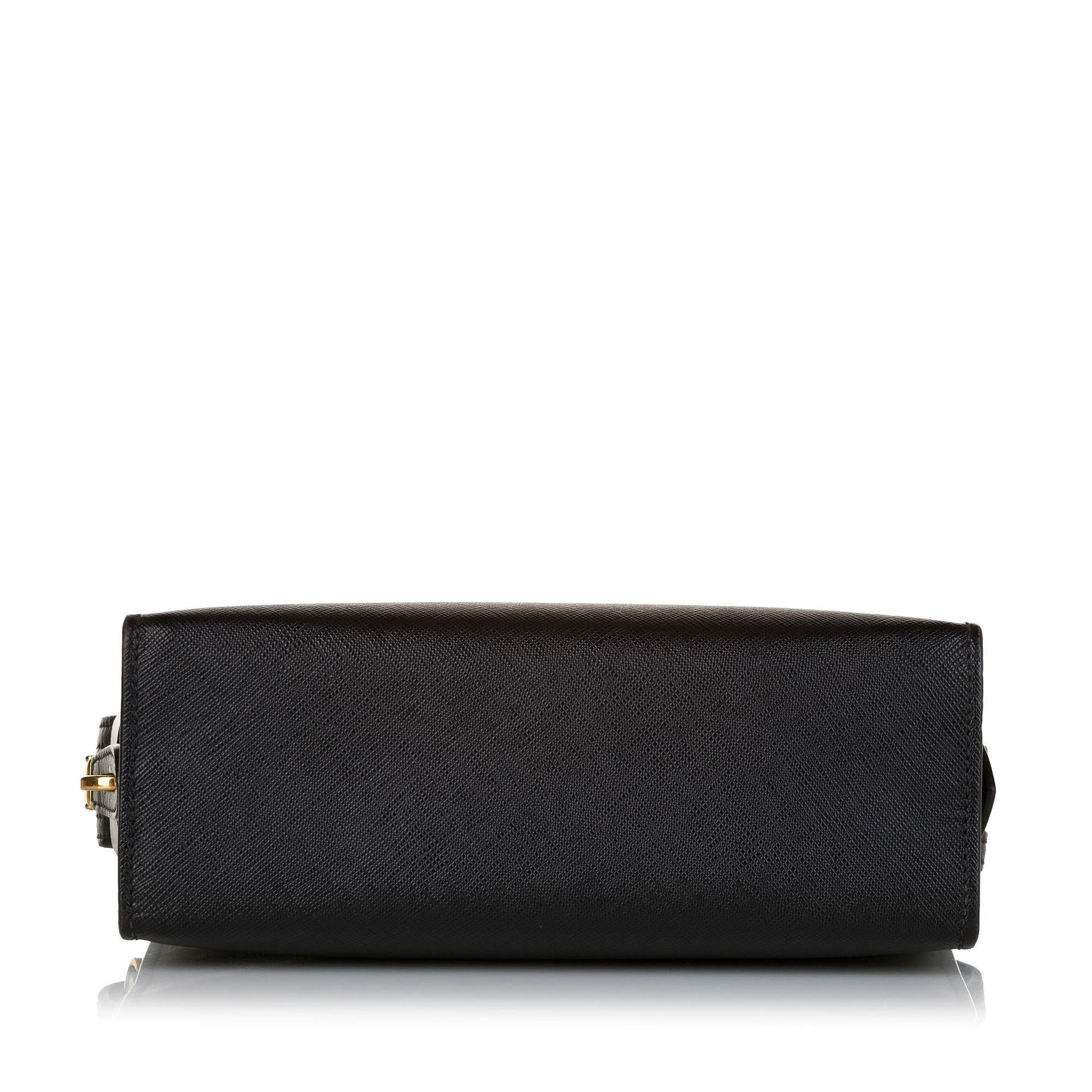 Prada Saffiano Esplanade Crossbody Bag (SHG-35109)