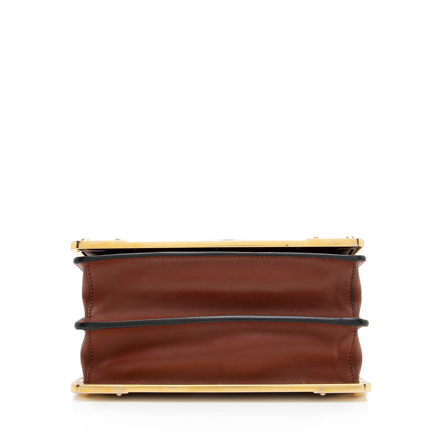Prada Saffiano Leather Cahier Shoulder Bag (SHF-23798)