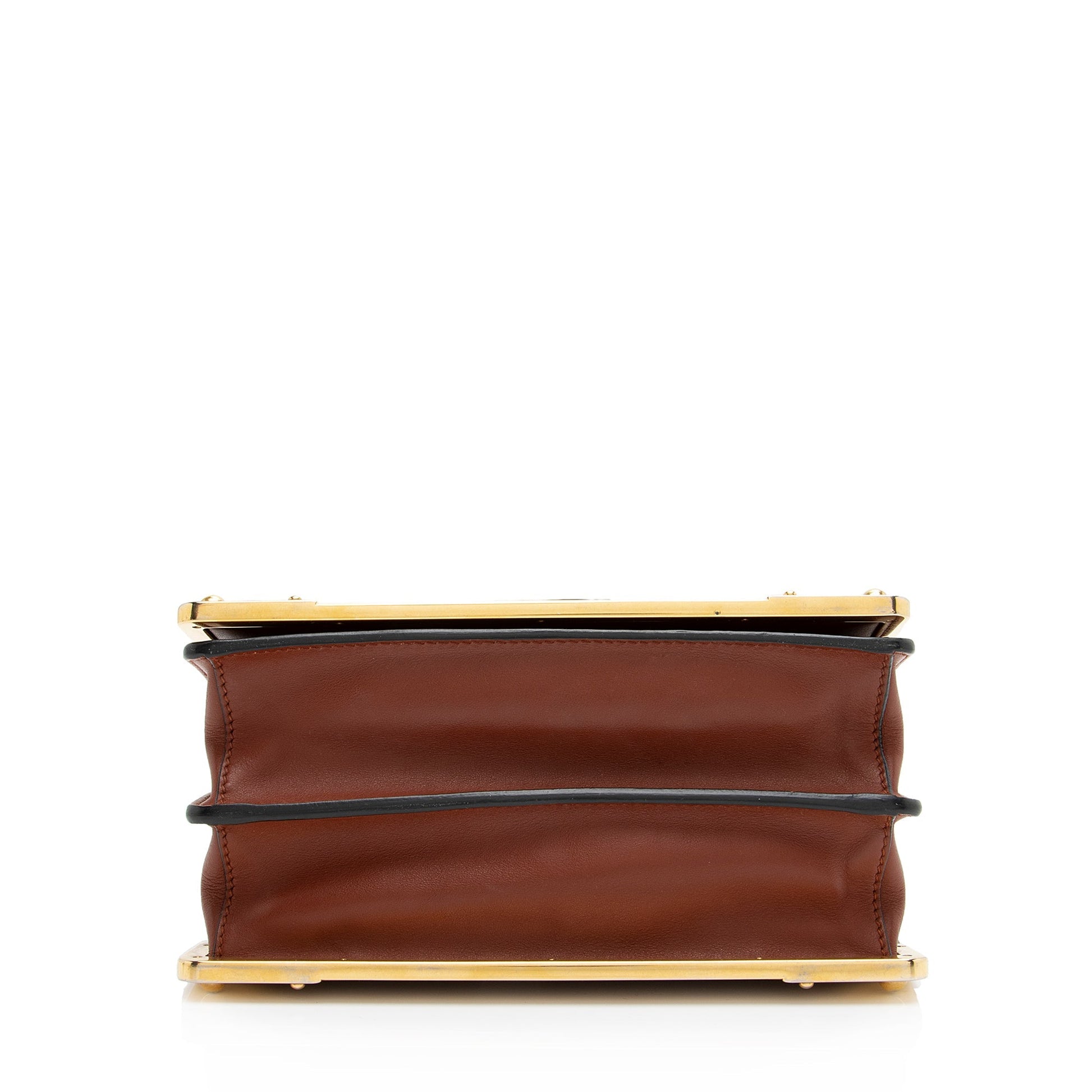 Prada Saffiano Leather Cahier Shoulder Bag (SHF-23798)