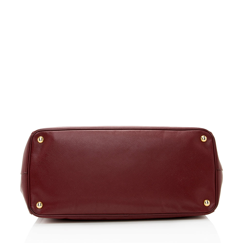 Prada Saffiano Leather Gardeners Tote (SHF-19452)